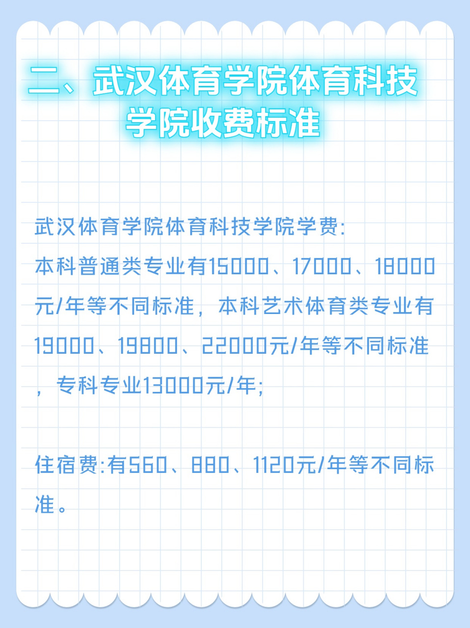 本科普通类专业的学费从 15000 元到 18000 元不等,艺术体育类专业更