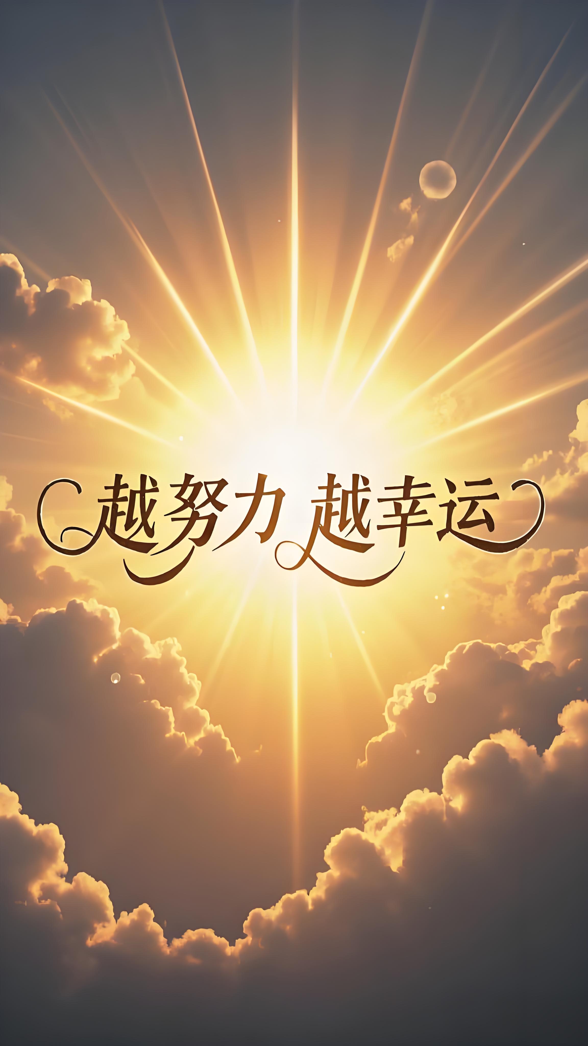 周一早晨,10句简短励志文案,越努力越幸运