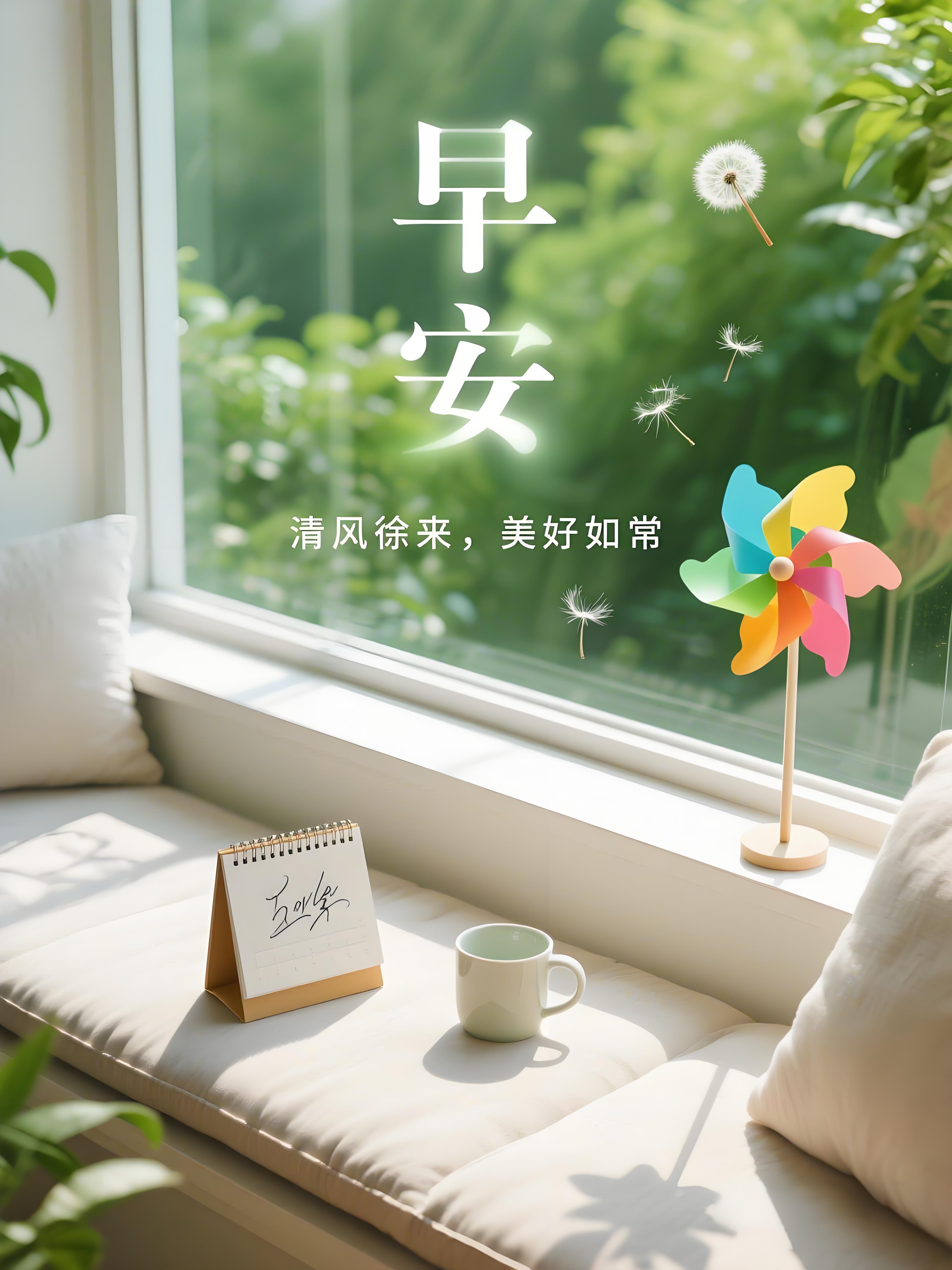 今日漂亮的早安祝福图片,感恩遇见,好运常伴