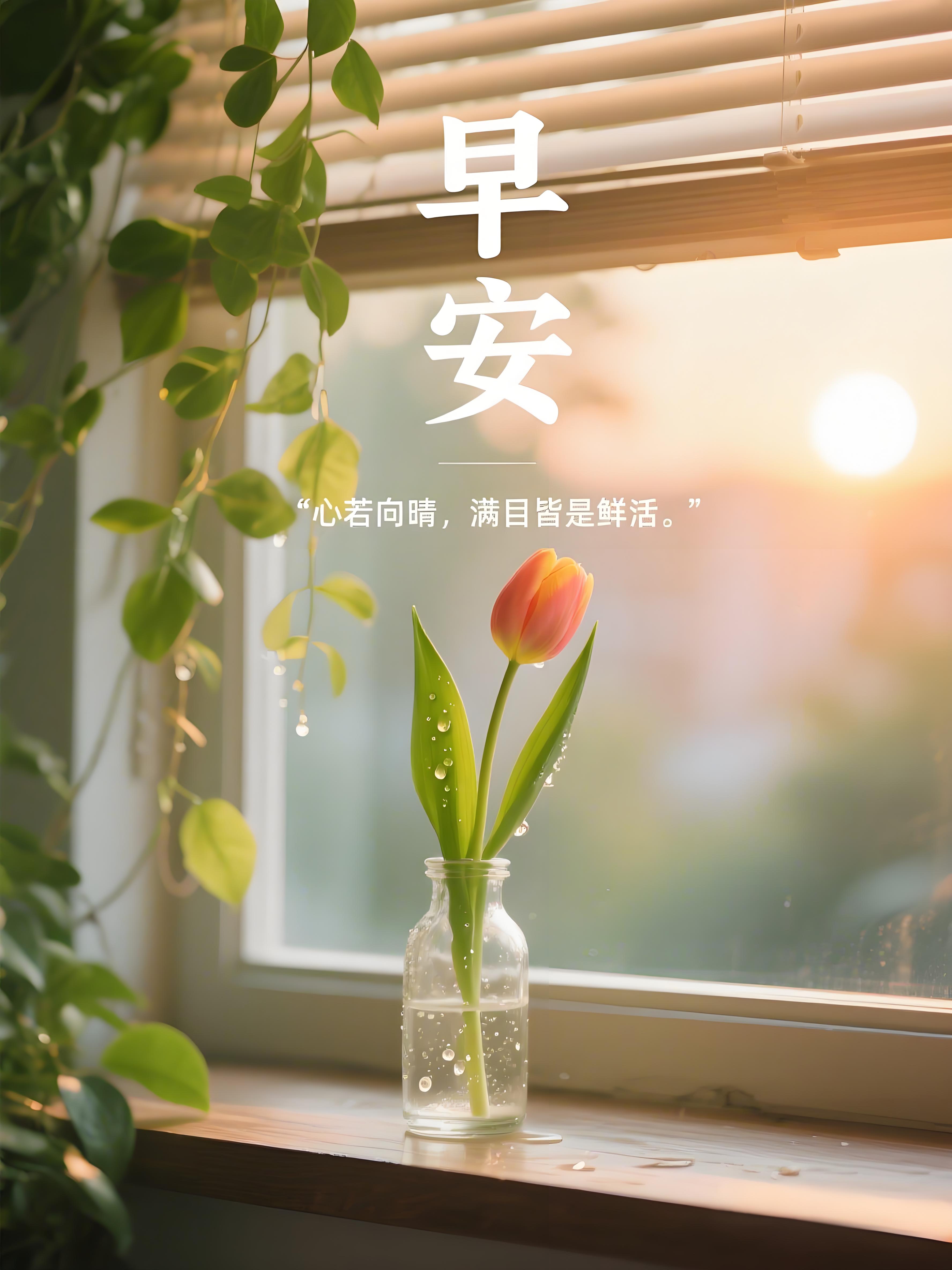今日最新早安祝福图片,早安问候图片及祝福语