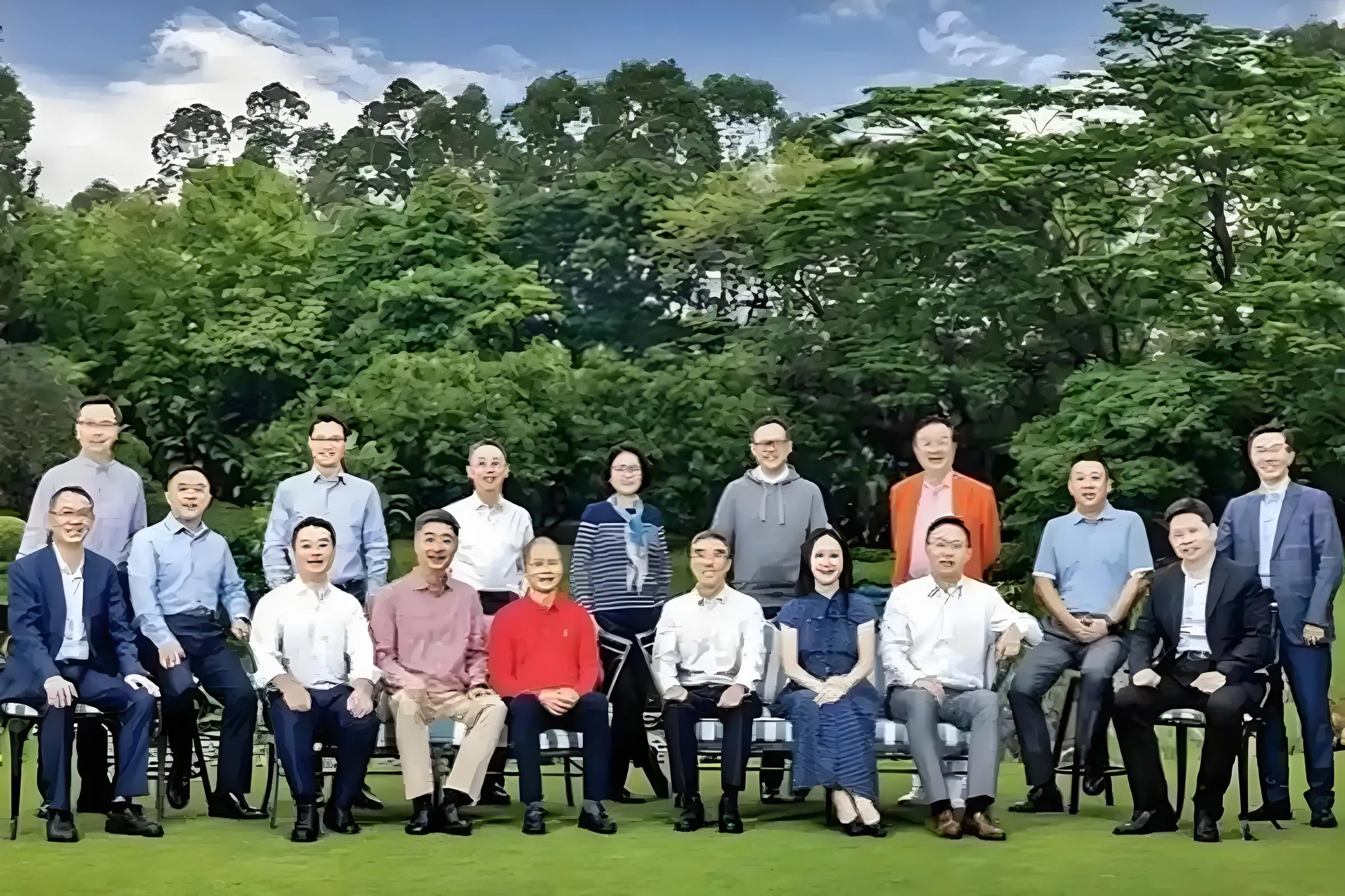 二零二五年华为新领导班子集体照新鲜出炉了