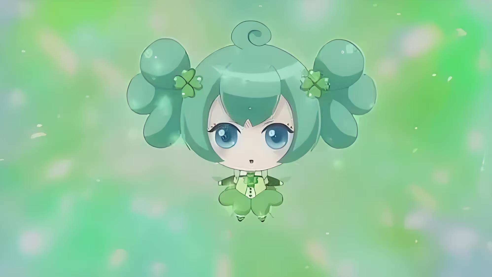 苜蓿花精灵王——岚,花之法典镇守精灵王.