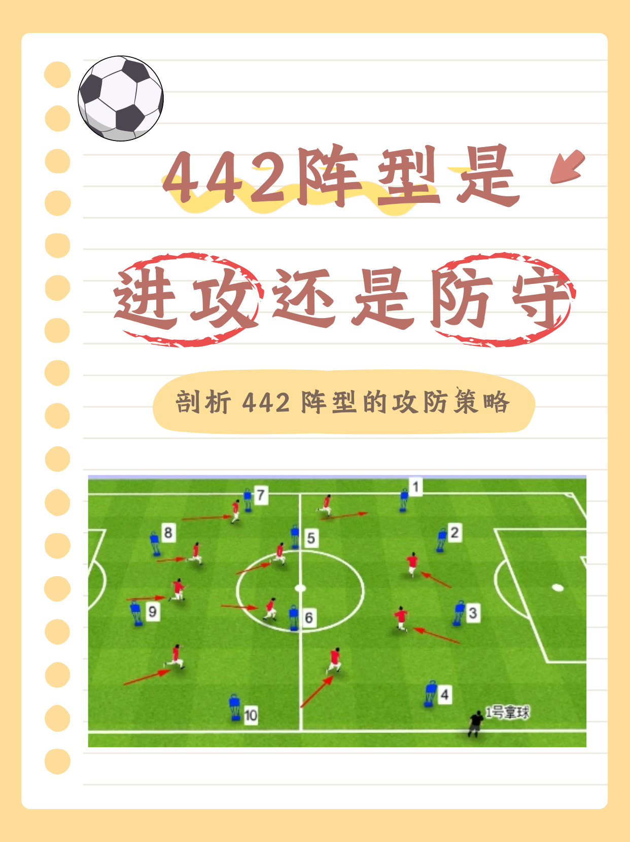 442阵型是进攻还是防守
