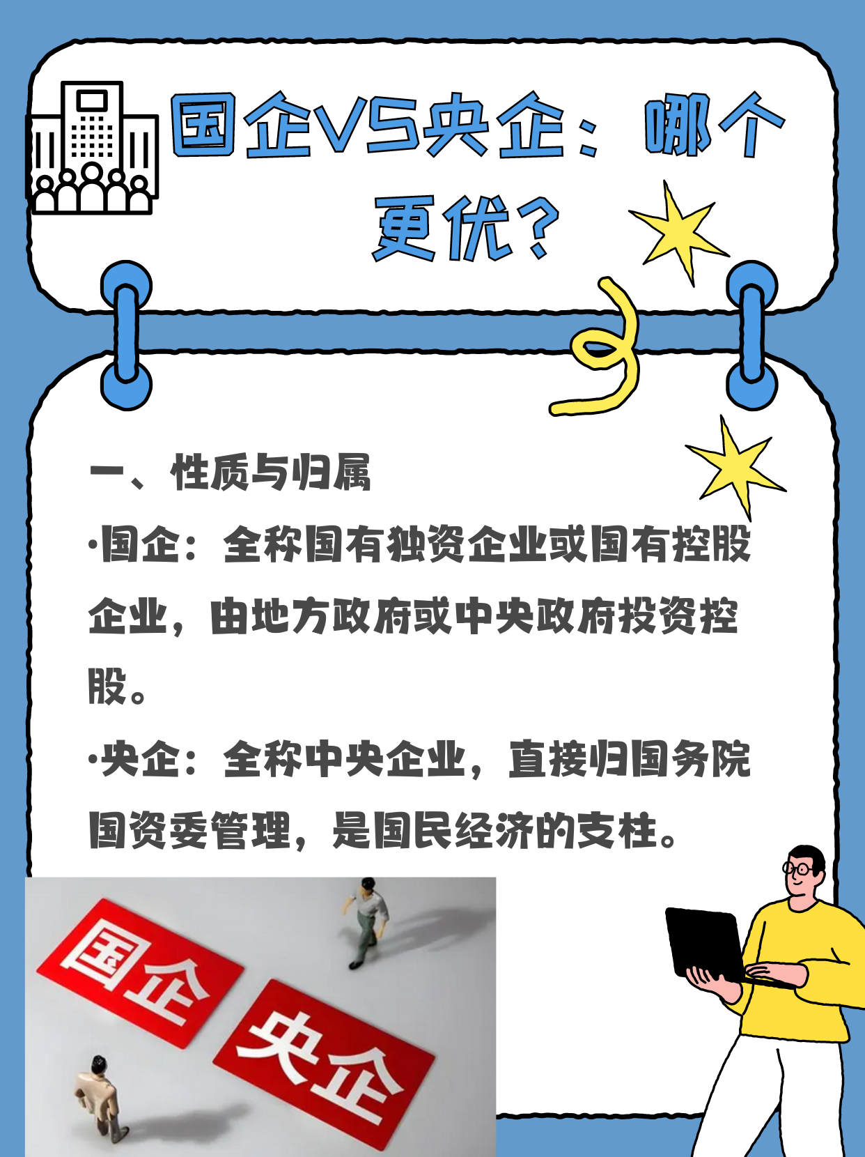 那么国企好还是央企好呢?答案并非绝对,需从多个维度考量