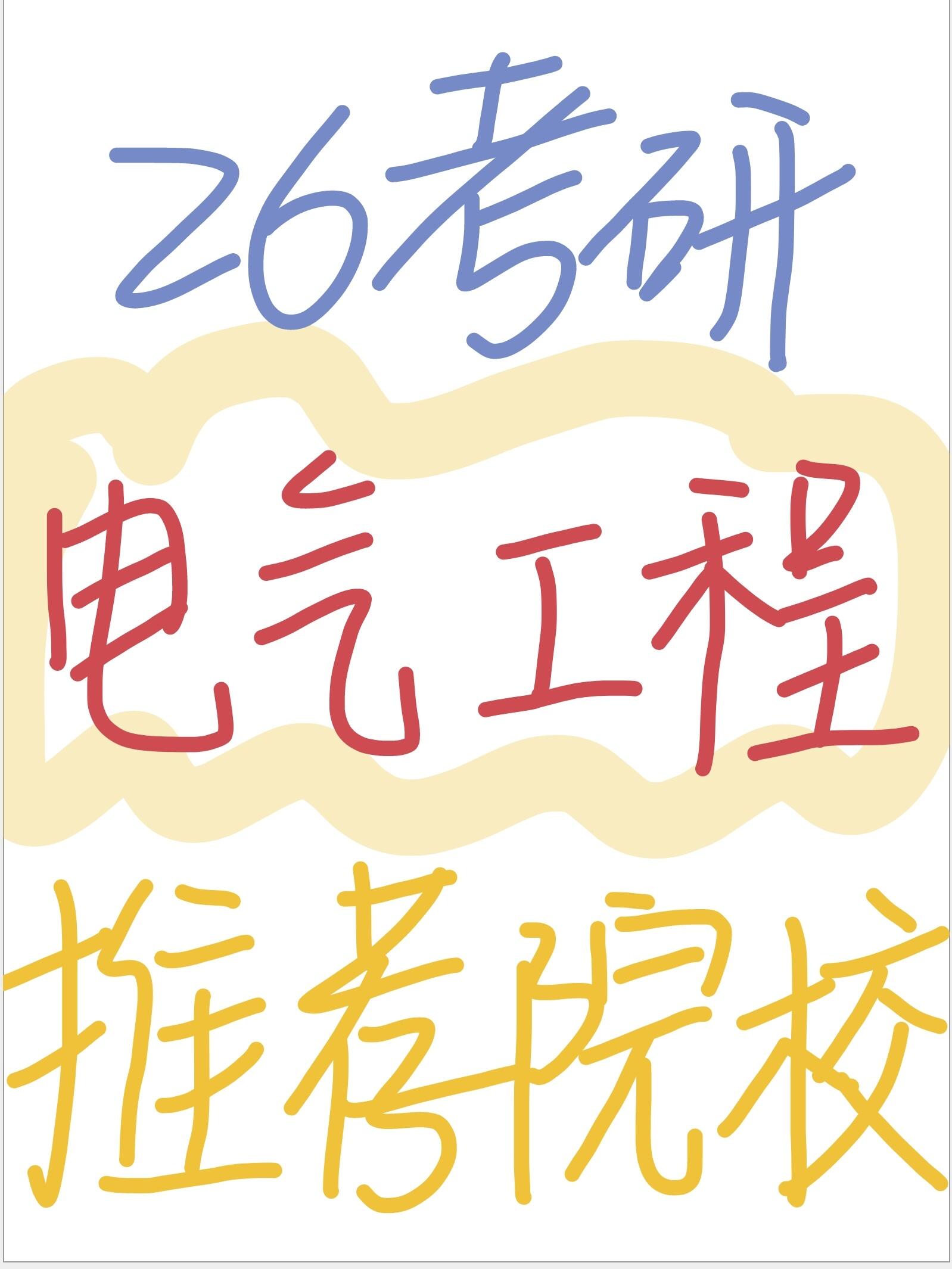 电气工程考研择校标准 一类 985且电气排名top 清华大学