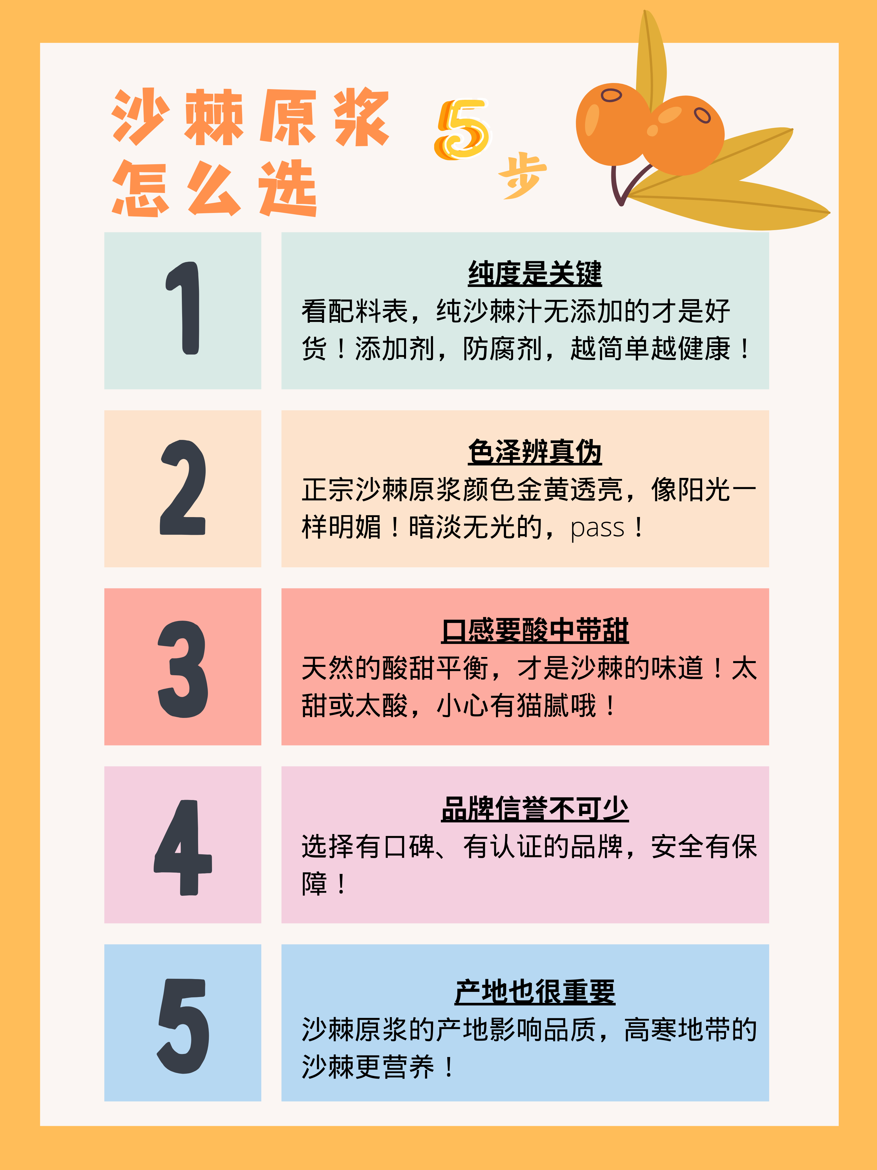 选对才是真功夫!  hey宝贝们,今天来聊聊沙棘原浆的那些事儿!