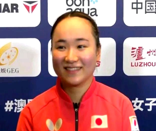 澳门世界杯,伊藤美诚笑得像个三百斤的孩童,根本藏不住喜悦!