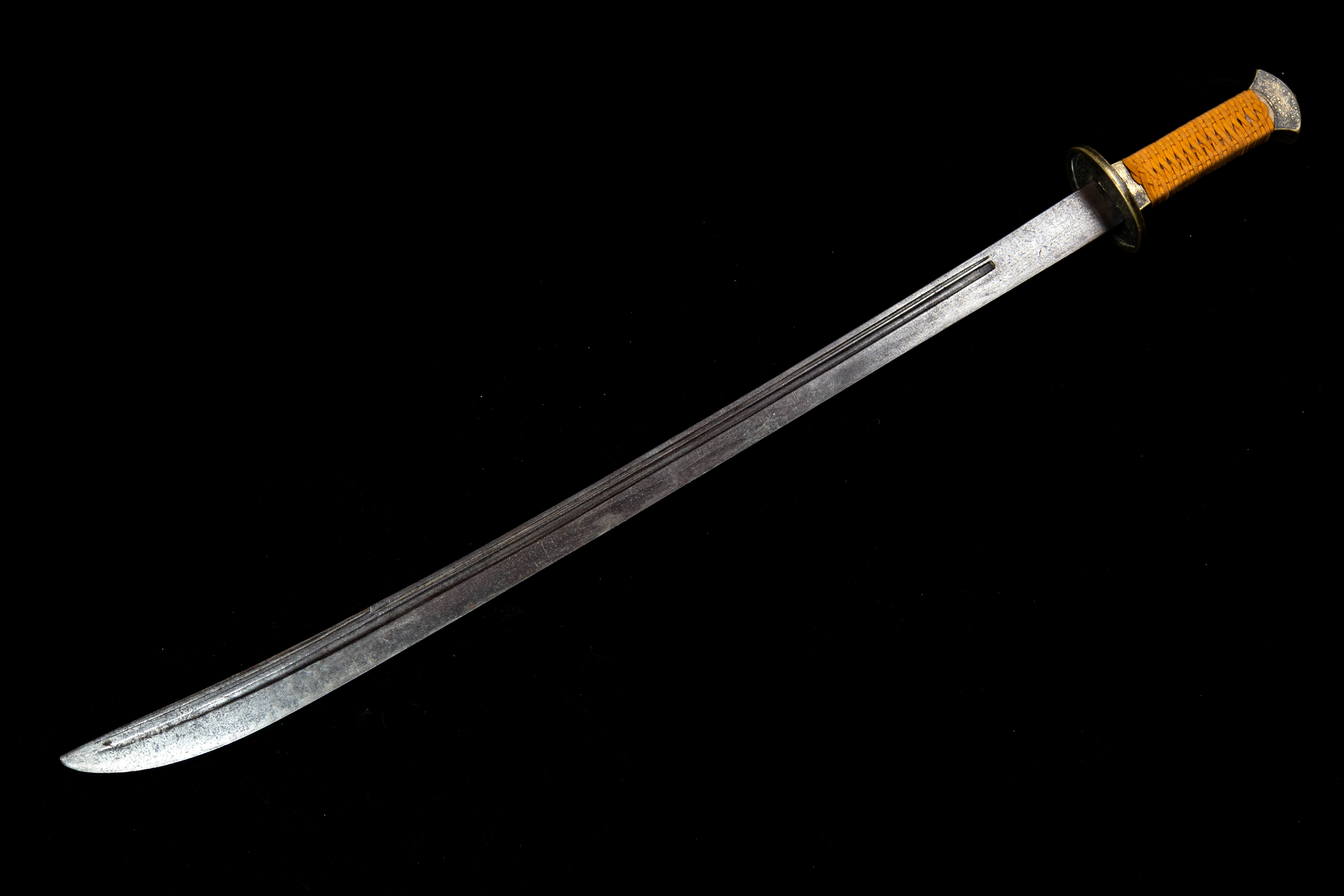 清代 瑞兽纹装具直官刀