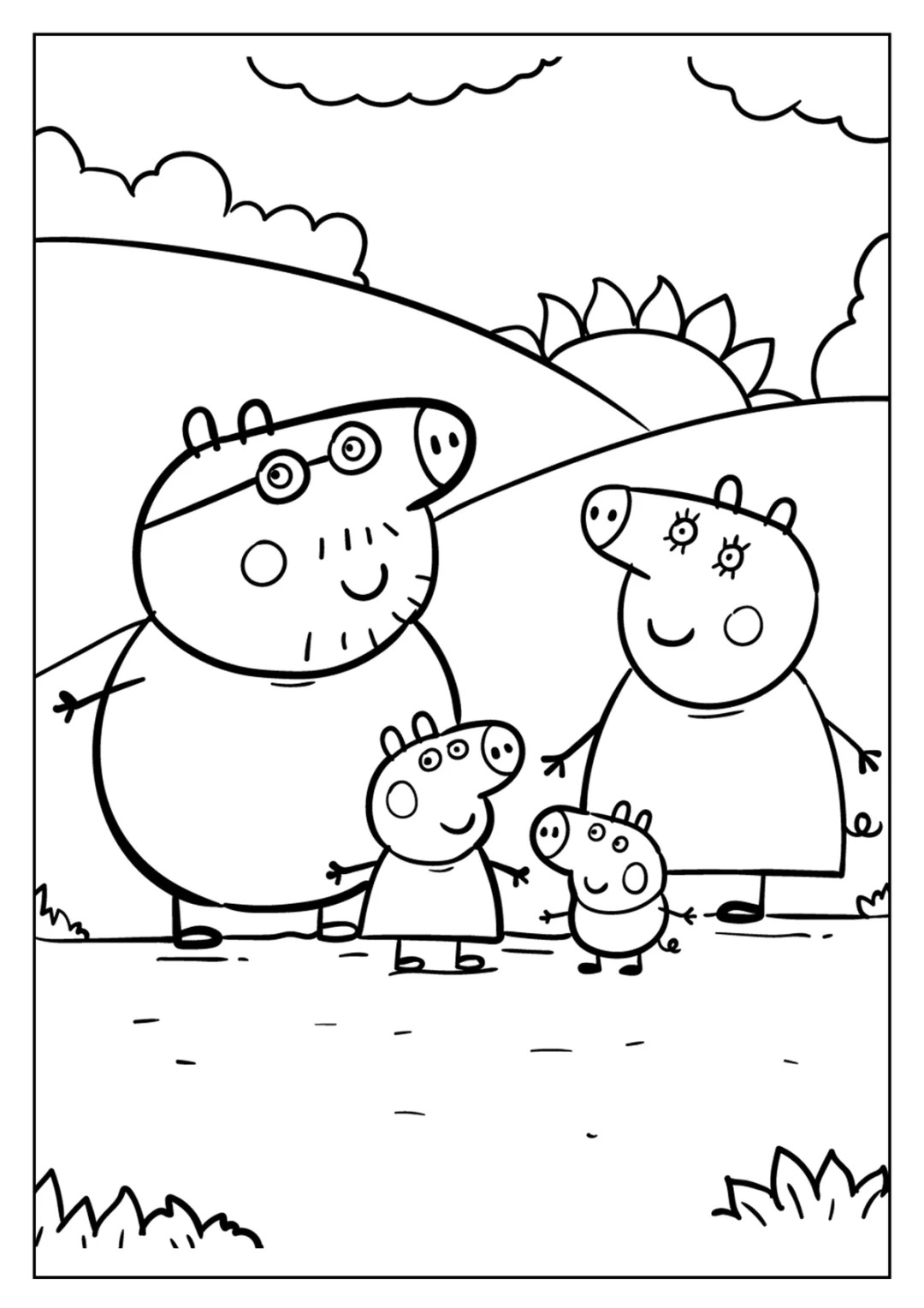 小猪佩奇怎么画   peppa pig 小猪佩奇绘画大挑战