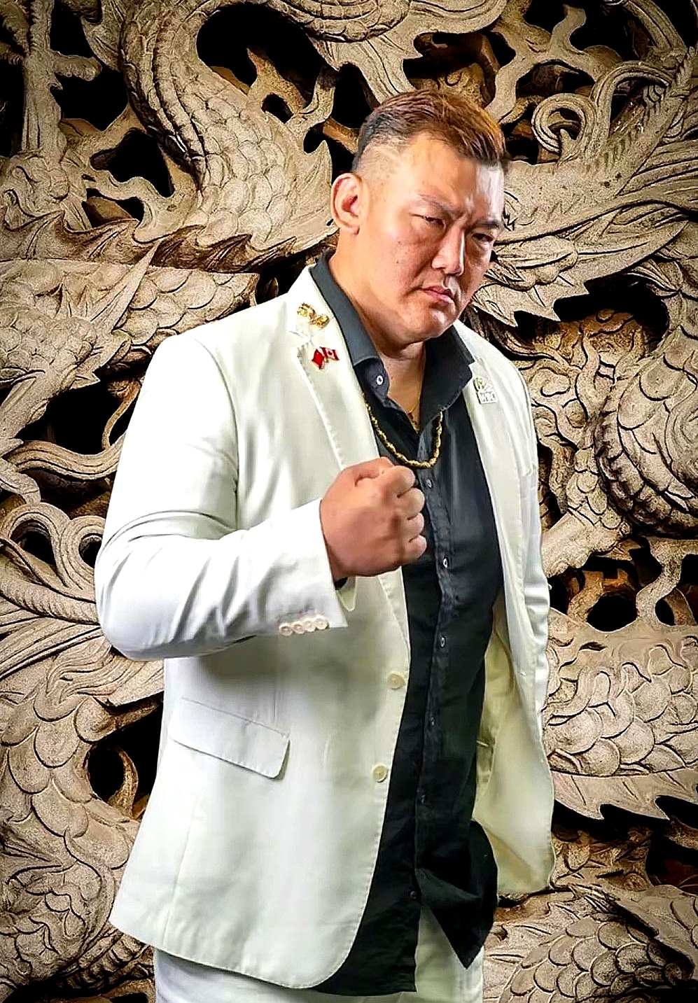 号称"亚洲泰森"的重量级拳手张君龙,曾一度保持20战全胜20场ko的惊人