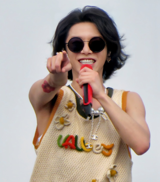 他像一只在雨中闪着最后一丝微弱光辉的萤火虫,临