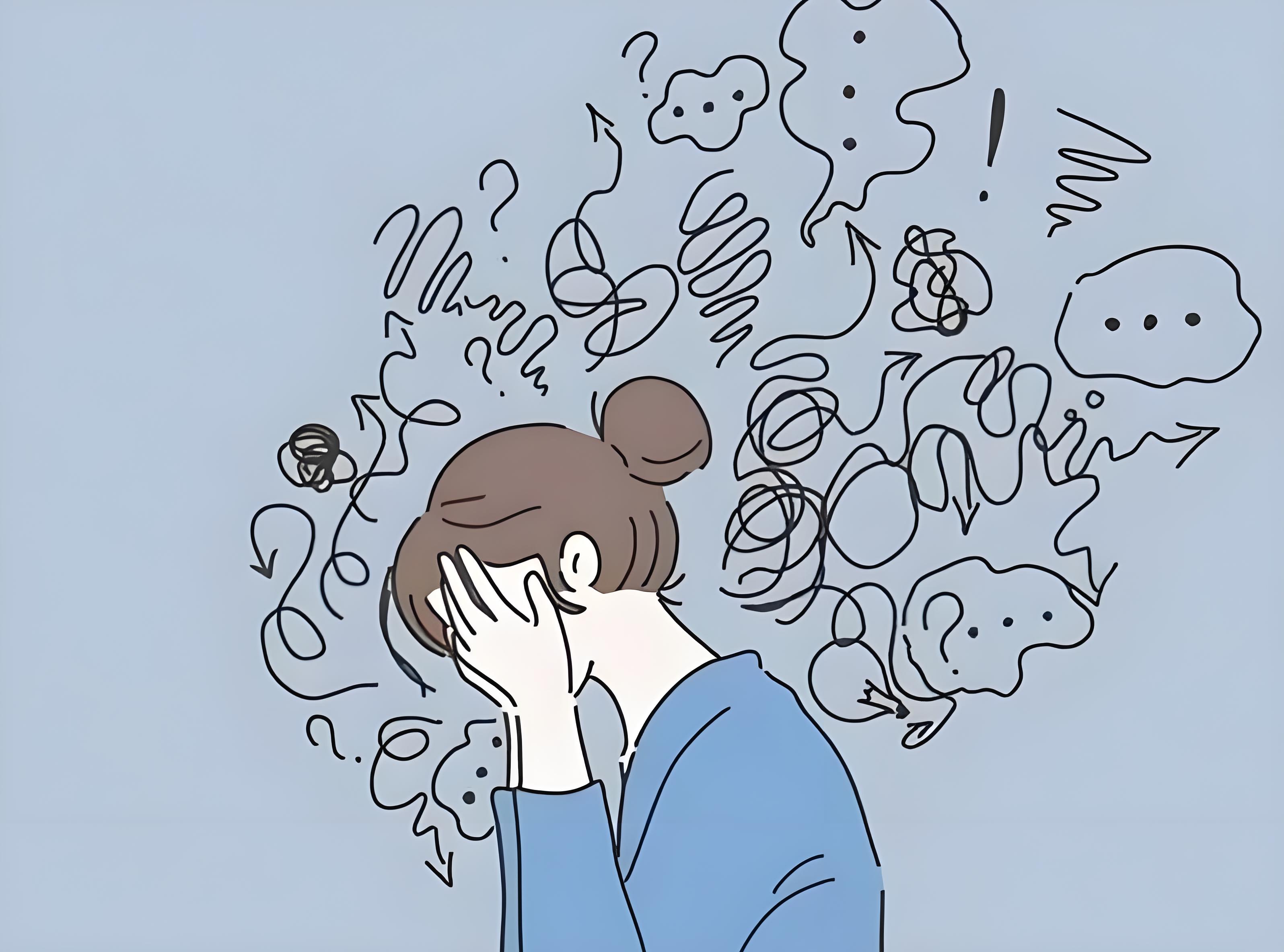 不好图标情绪不高的图片心情灰暗抑郁的图片素材情绪稳定的卡通照片