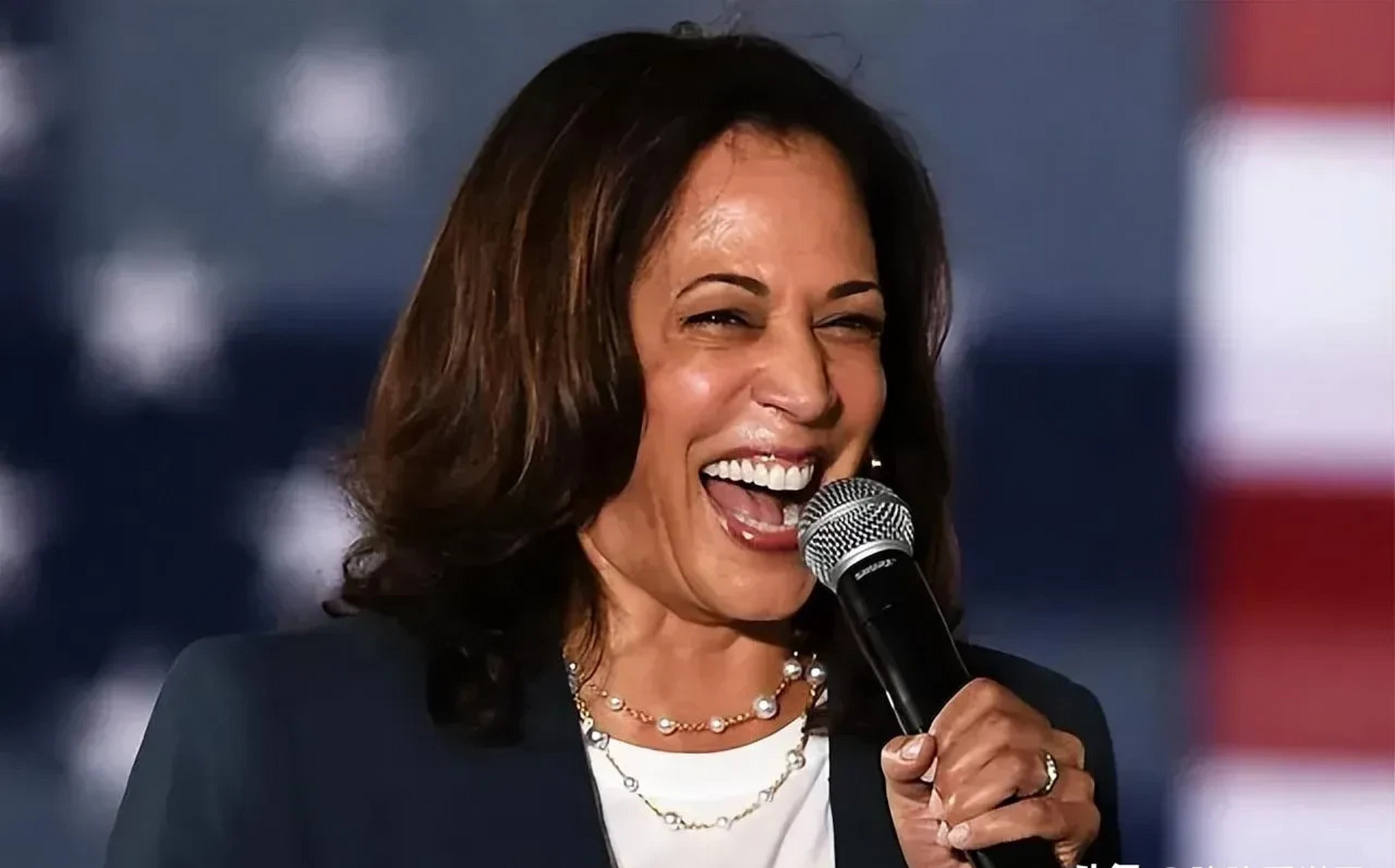 川普发起了猛烈的反击,哈里斯的笑容怕是要挂不住了.