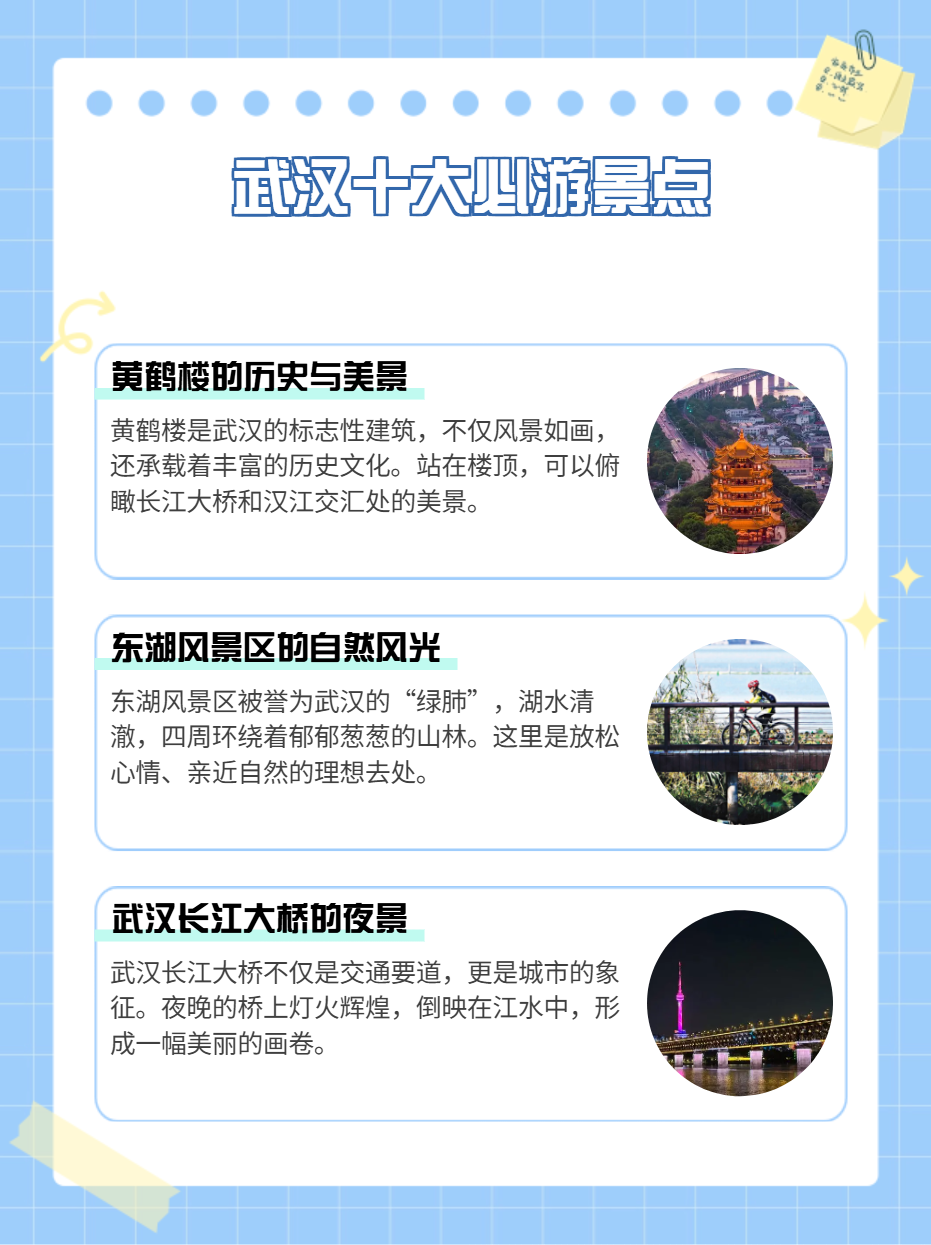 武汉旅游必去十大景点排行，不容错过的美景之旅！
