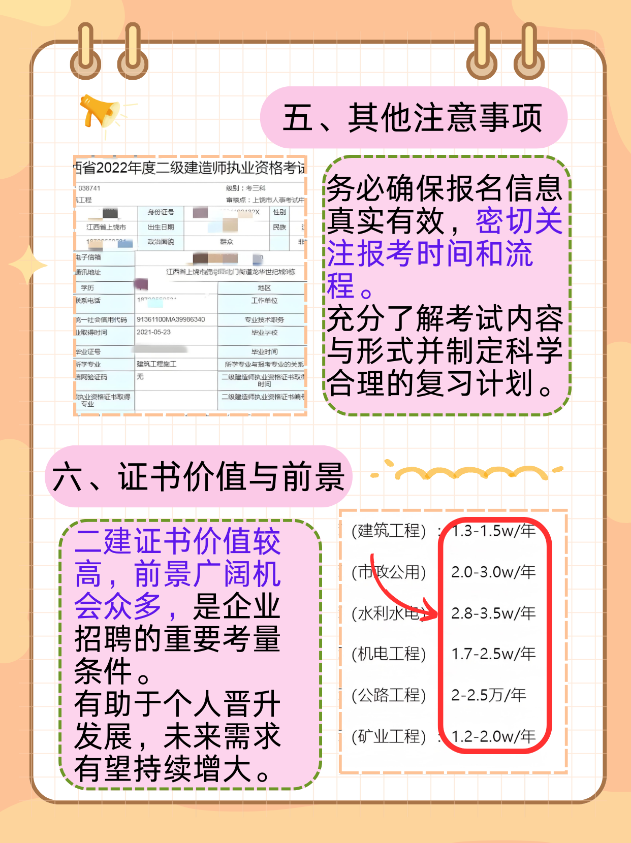 考二建需要什么学历和专业