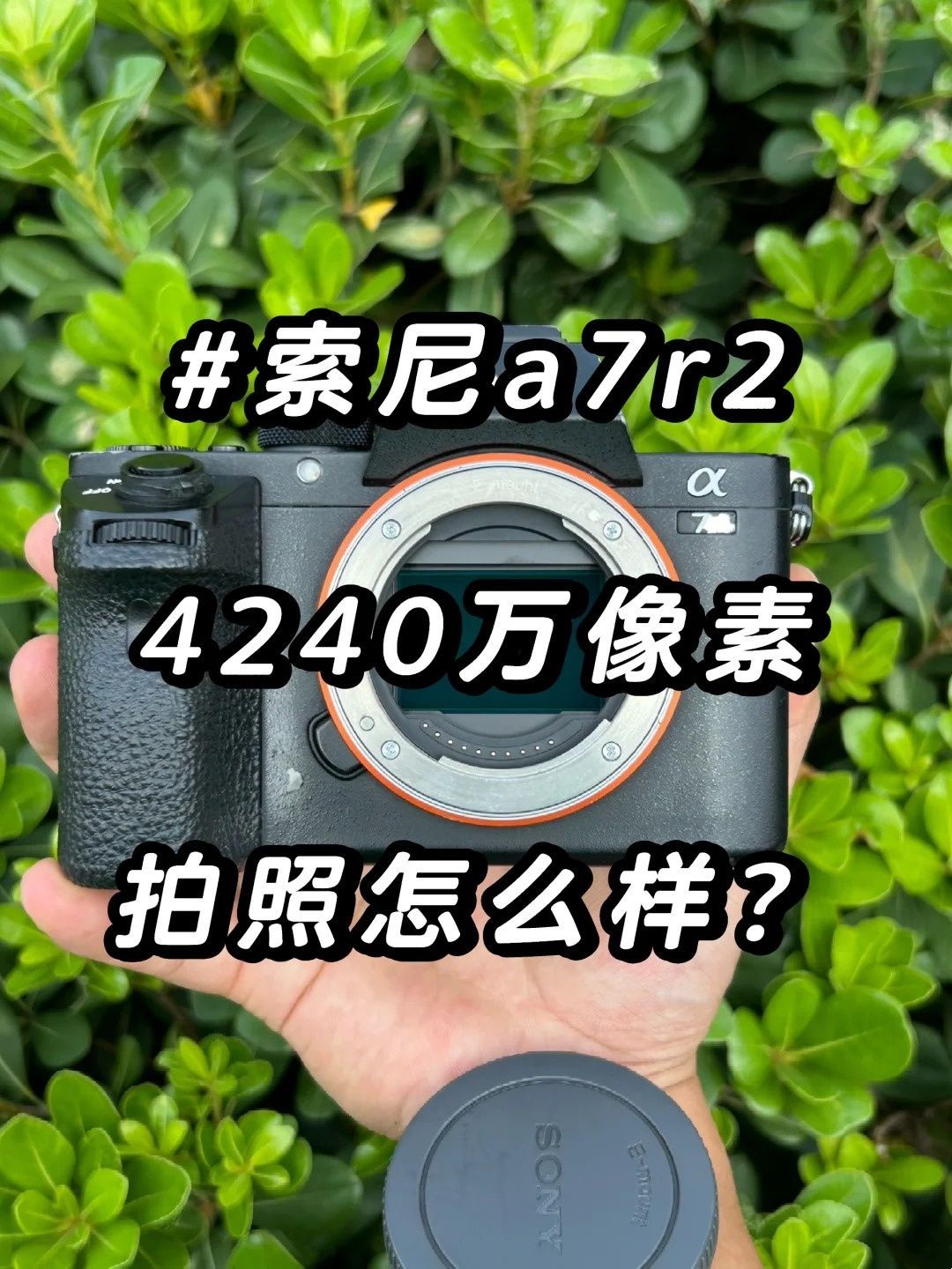 **优点部分 ** 高像素画质担当 索尼 a7r2 可是全画幅的哦