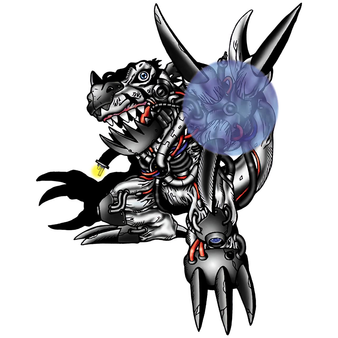 又叫钢铁巨龙兽,等级:完全体,类型:改