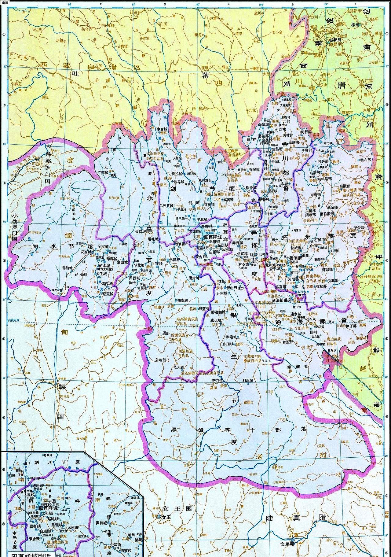 南诏的军队在成都西城待了十天