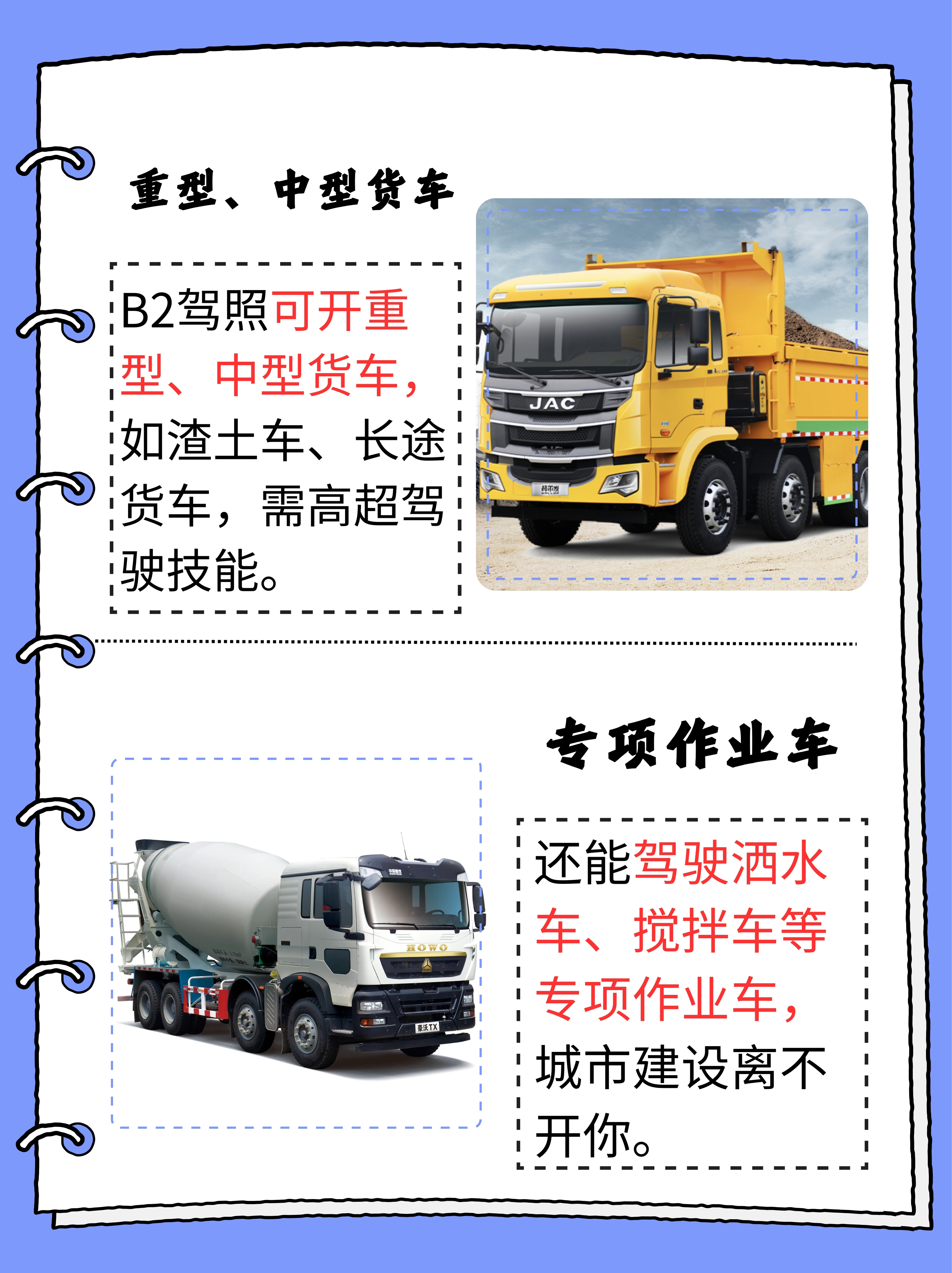 重型中型载货汽车轻松应对
