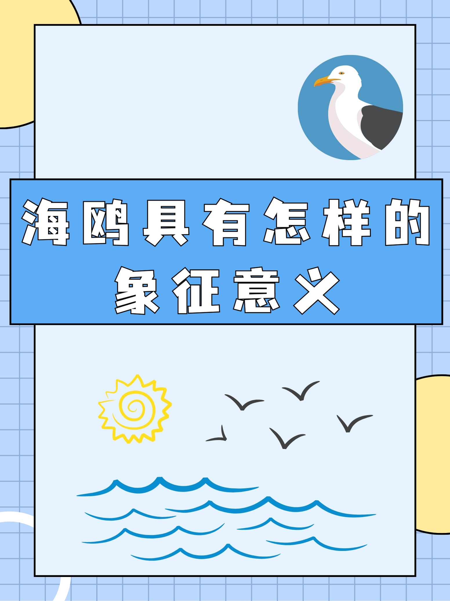 海鸥拼音图片