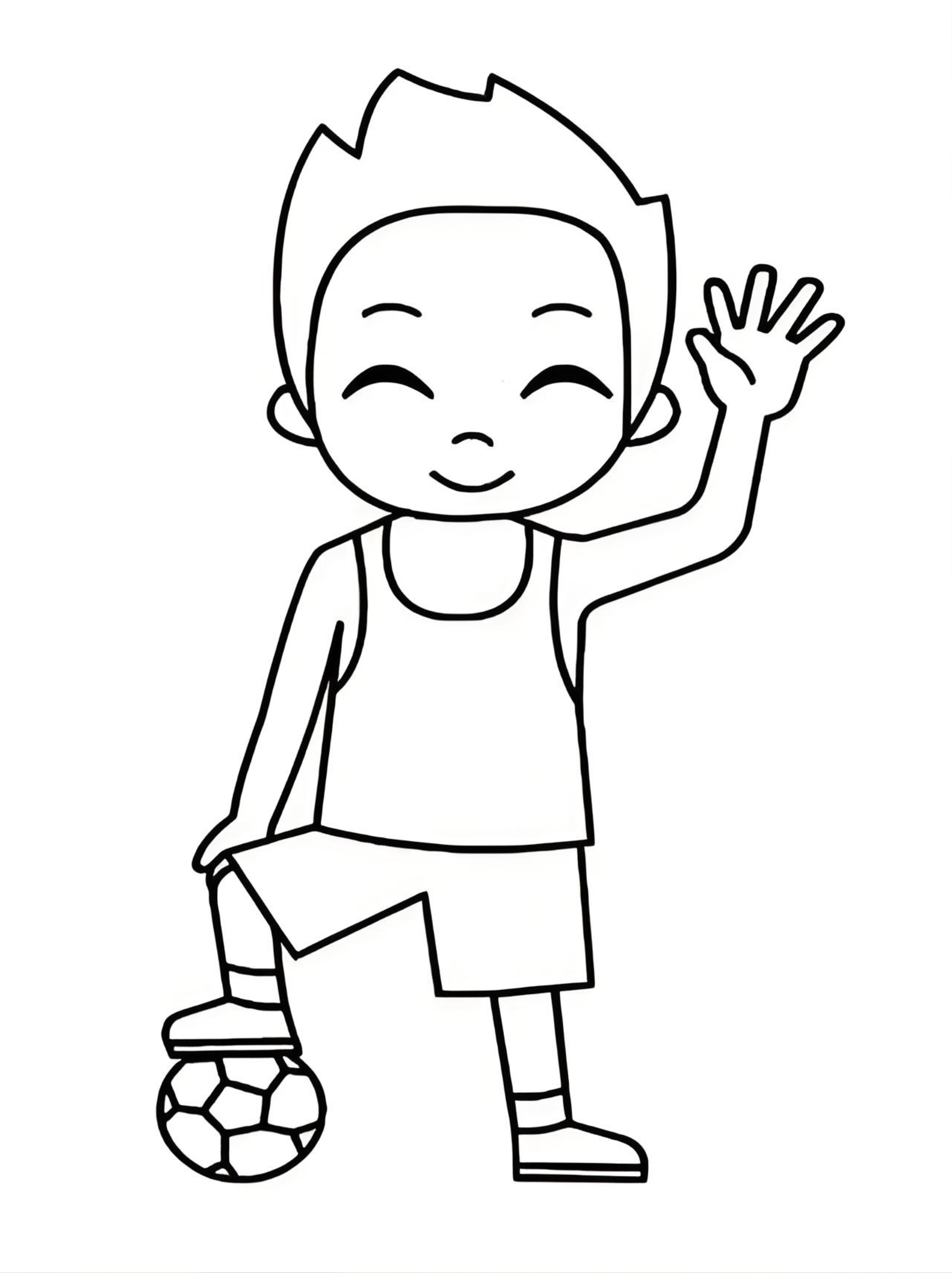 人物简笔画男孩子简单(人物简笔画男孩子简单可爱)