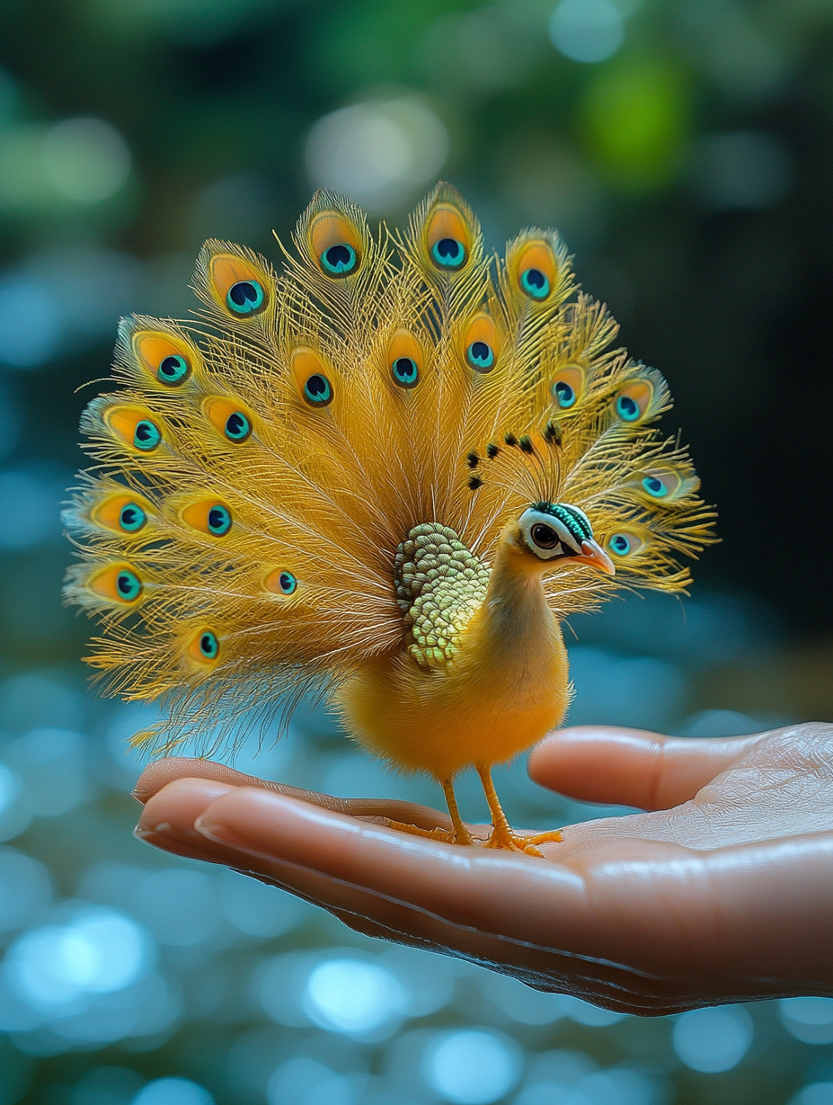 体现了人们对自然与和谐共生的美好向往.#孔雀东南飞# #金孔雀