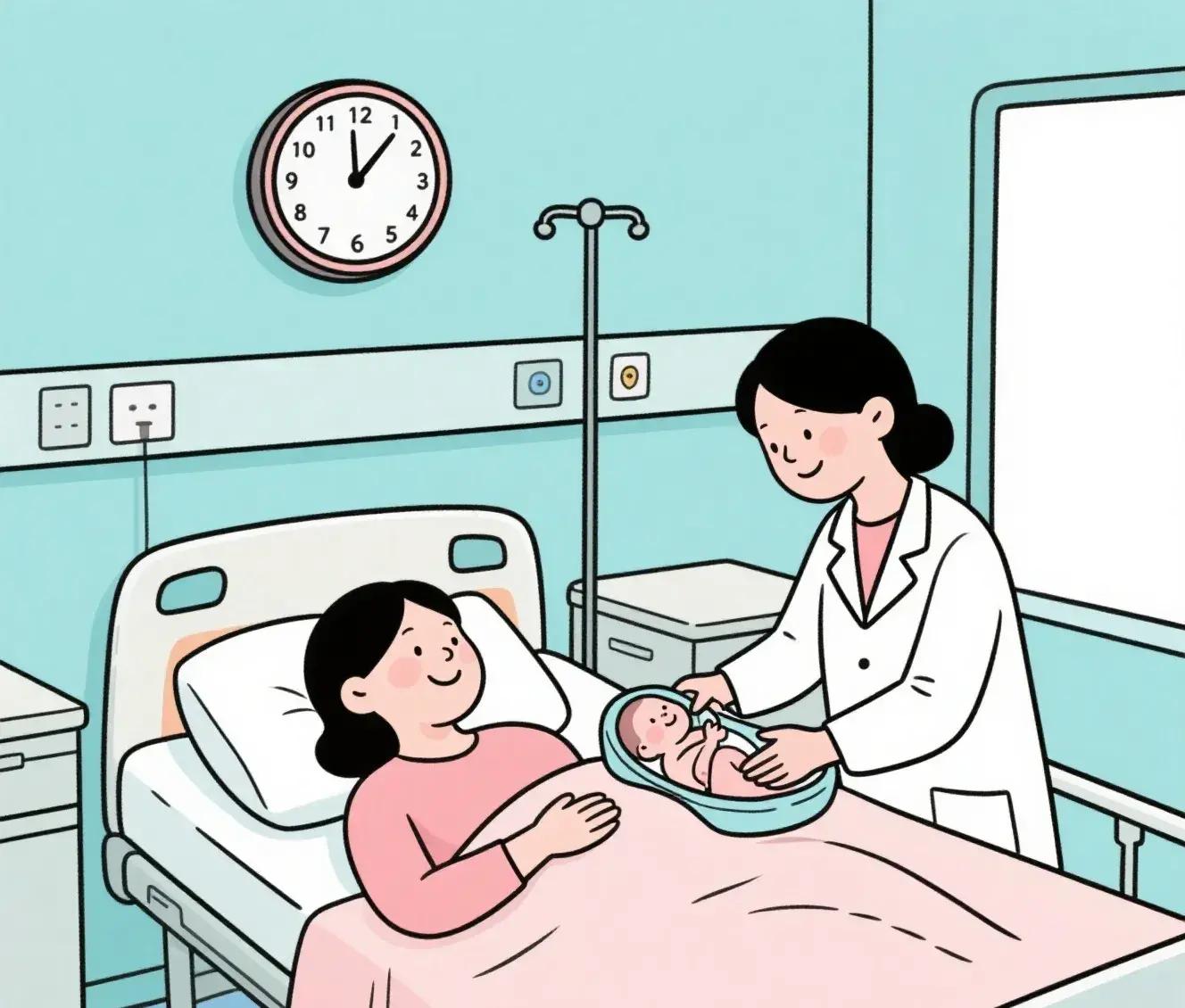 门口图片卡通产房卡通图片医生在产房图片卡通出产房卡通图片动画产房