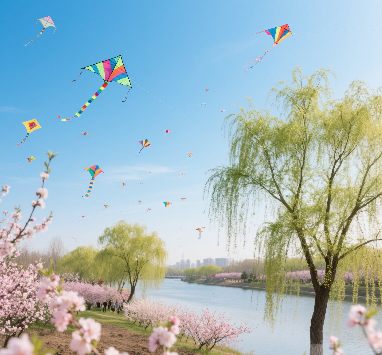 清新的空气中弥漫着泥土的芬芳,处处洋溢着蓬勃生机