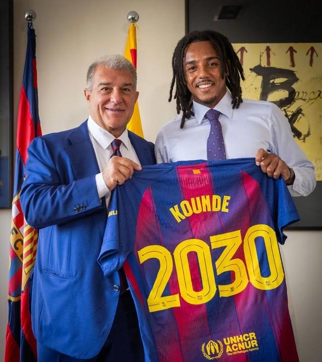 欧洲转会新闻播报!巴萨宣布与26岁的孔德续约至2030年