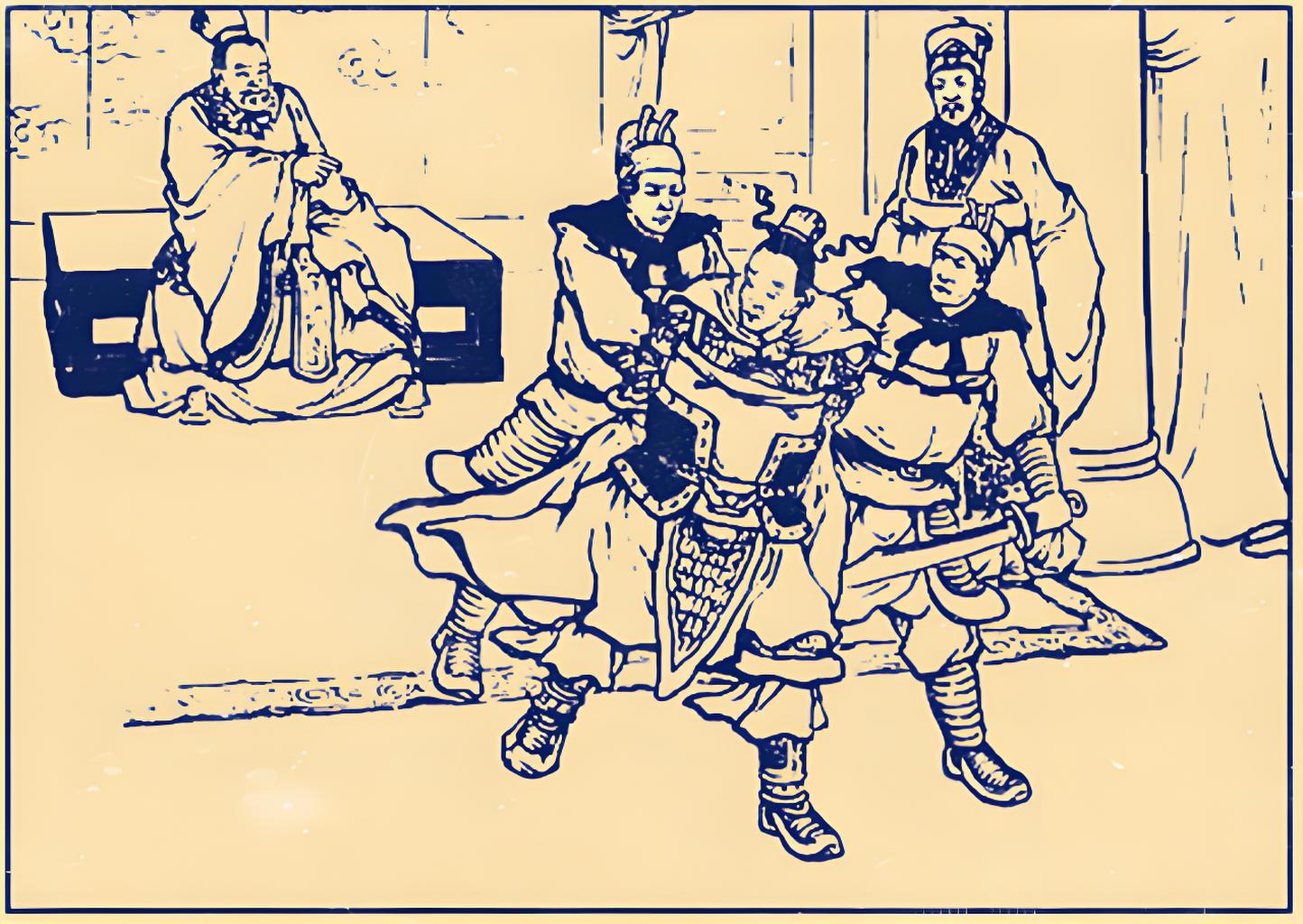 关羽 连环画连环画三国故事执法严明曹仁大战周公瑾照片古代双雄对决