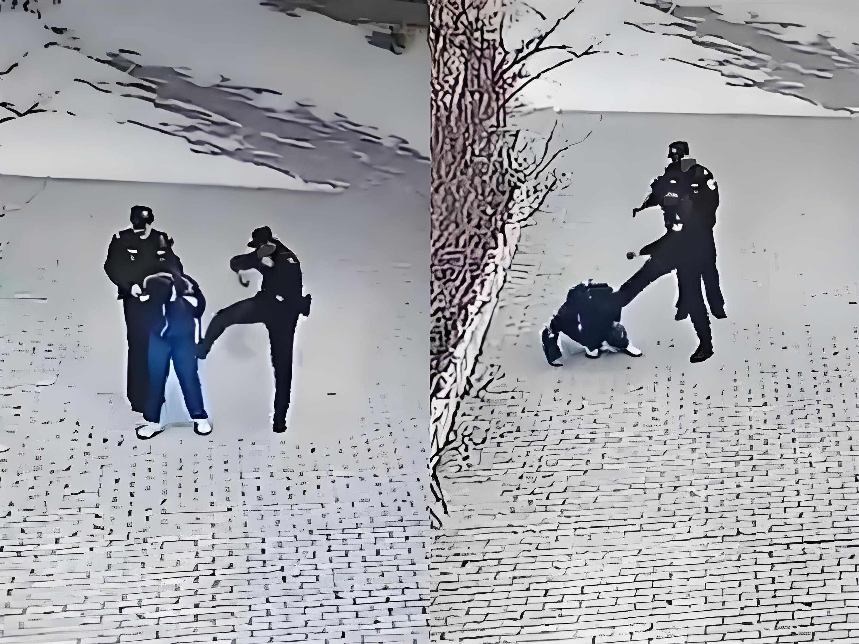 派出所的警察打学生,然后那个副所长直接被撤职了!
