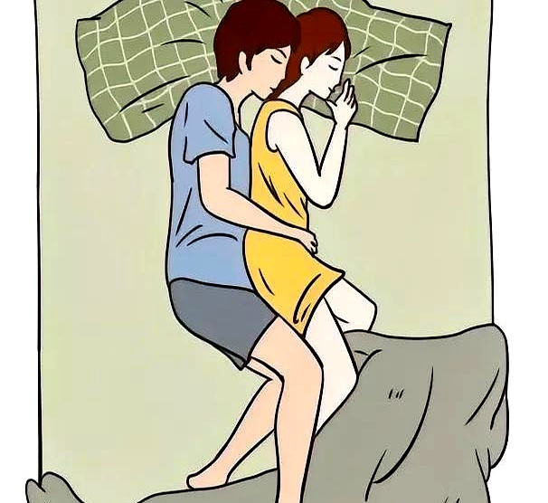 这是伴侣睡眠效应,和喜欢的人一起睡觉能让人更放松,降低心理戒备,更
