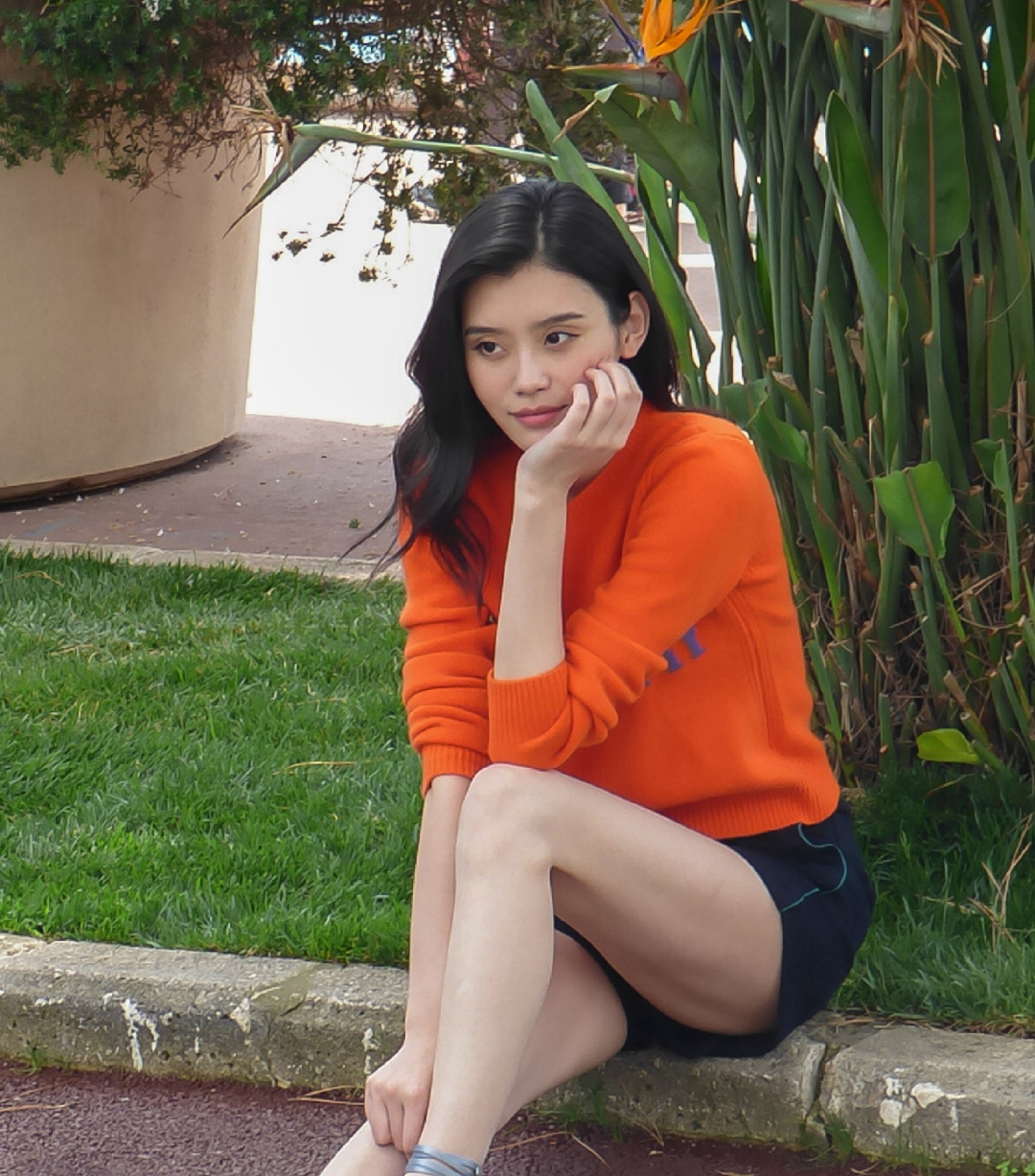 梦幻腿长秀!奚梦瑶身材秘诀,惊艳全网!