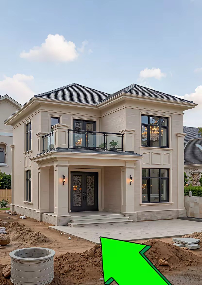 式样图片农村房屋外立面效果图农村别墅样式图农村别墅外立面真实照片