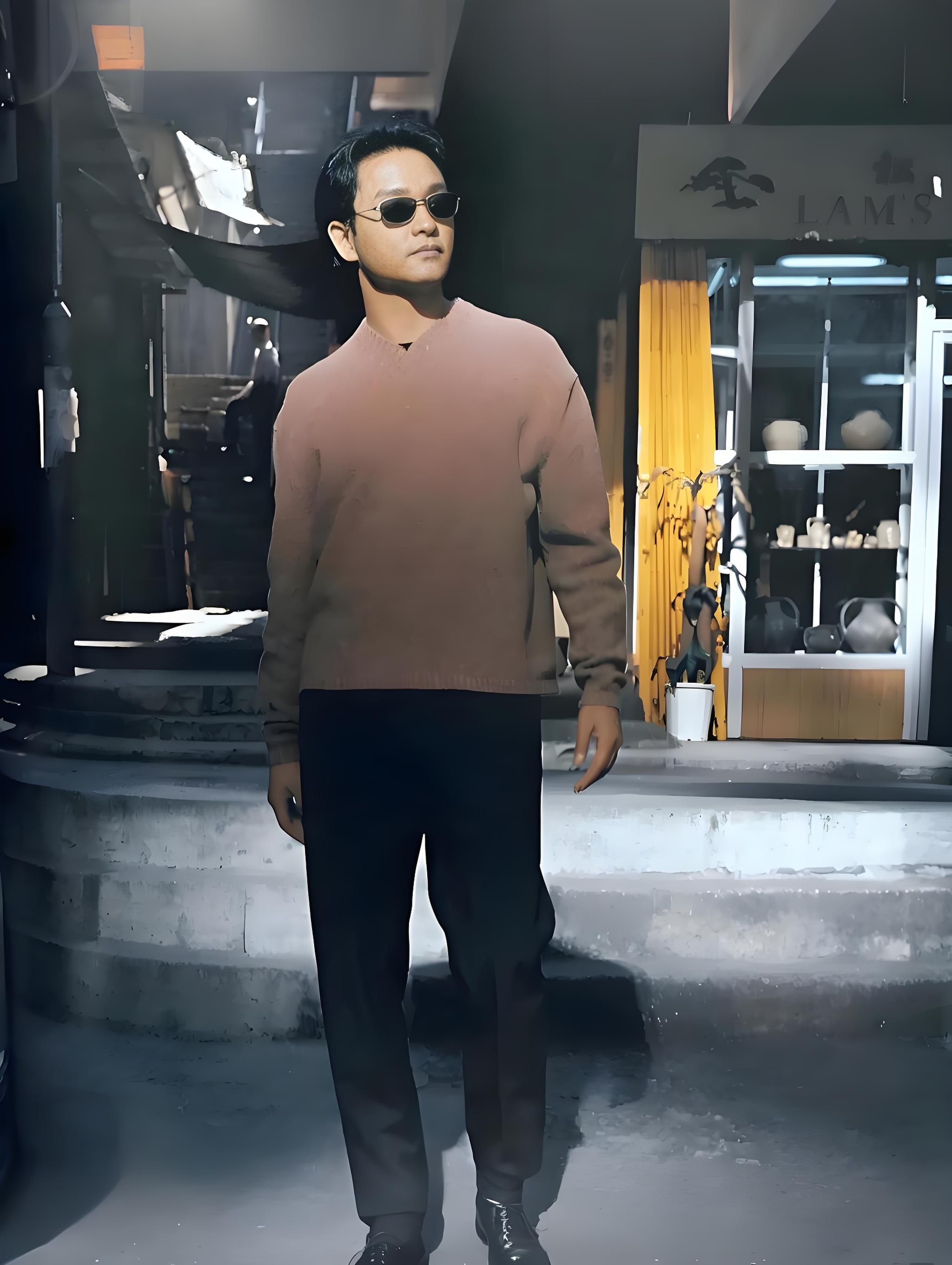 "哥哥"张国荣的日常穿搭