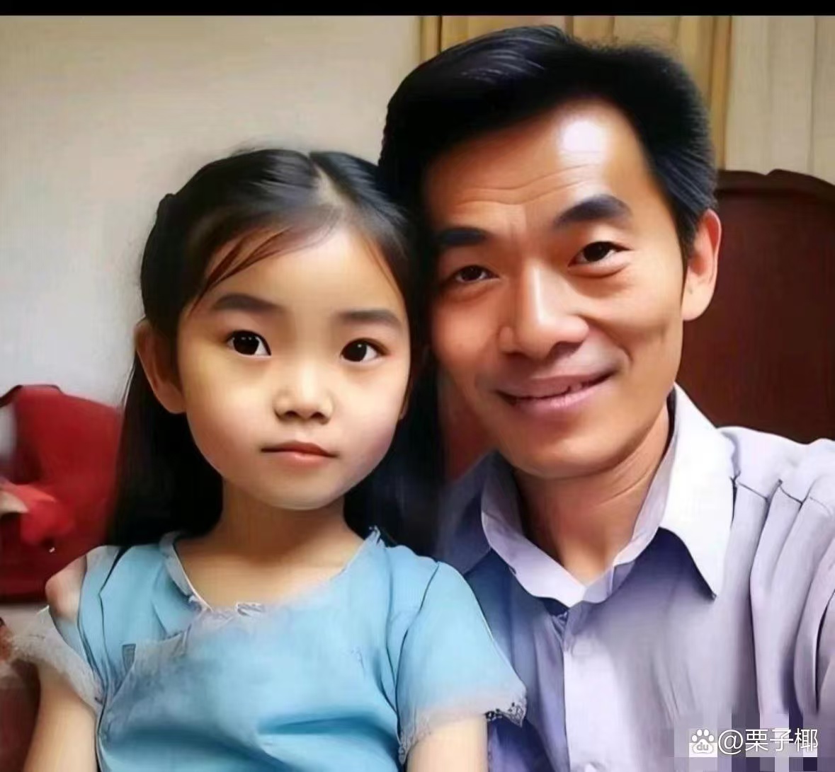 广东一男子领养了一个13岁的盲童女孩,花26万给她