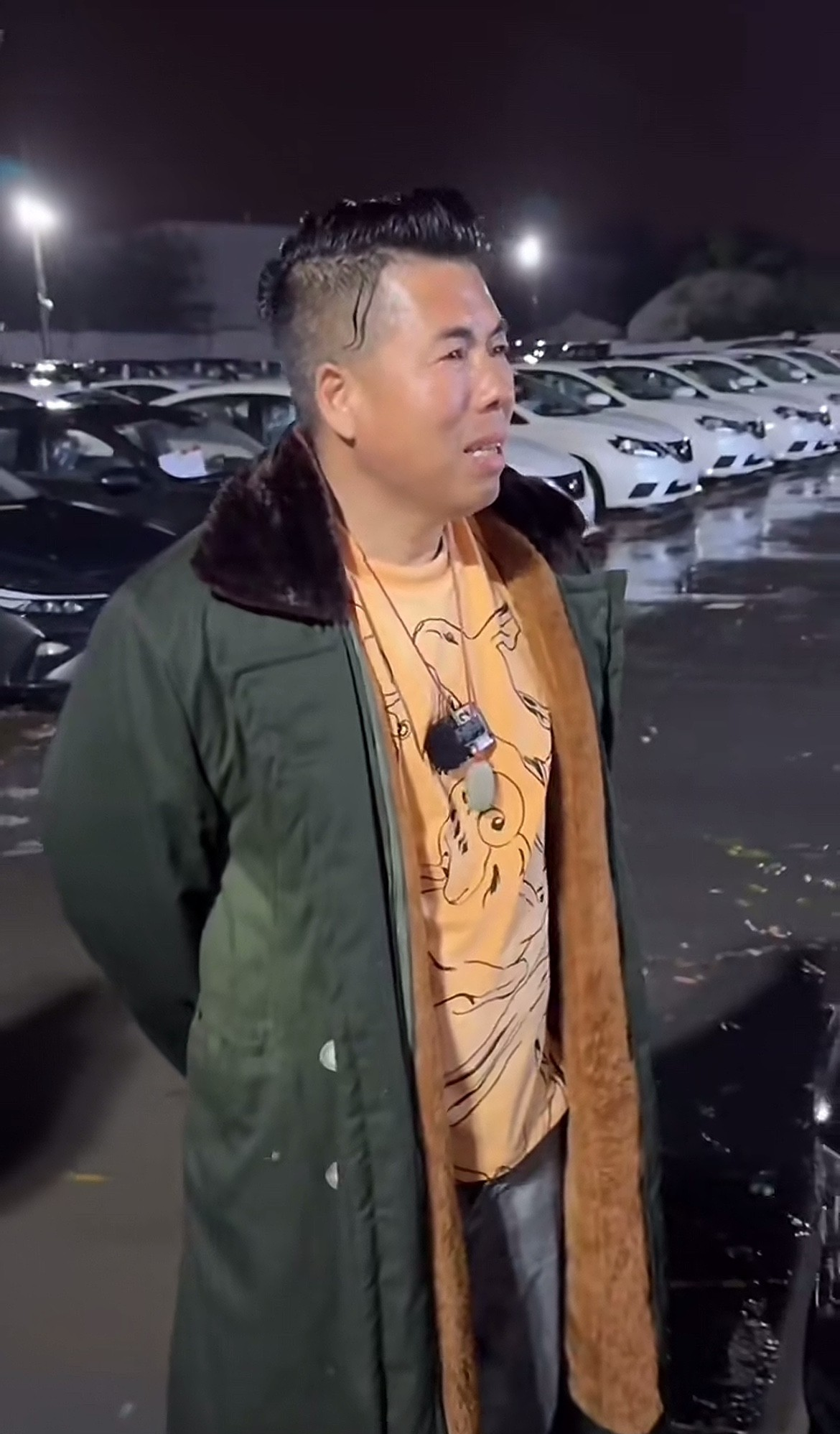 今天西安三桥这场冰雹,直接把车圈老王给整破防了