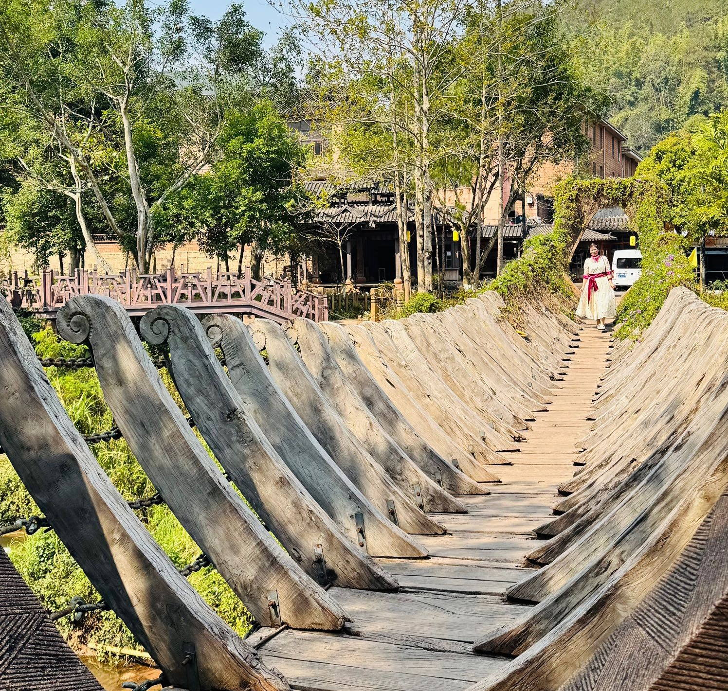 她说光是坐飞机就把人折腾坏了,12个小时飞机坐