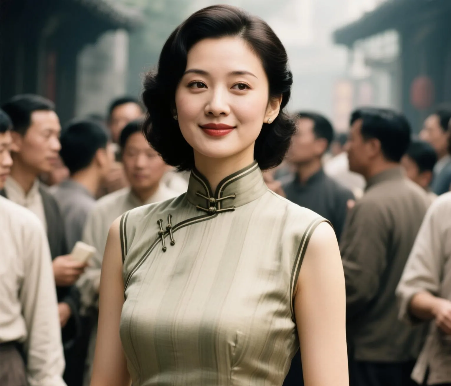 雨天,一个单身汉帮一个独自过日子的女人修好了漏水的屋顶