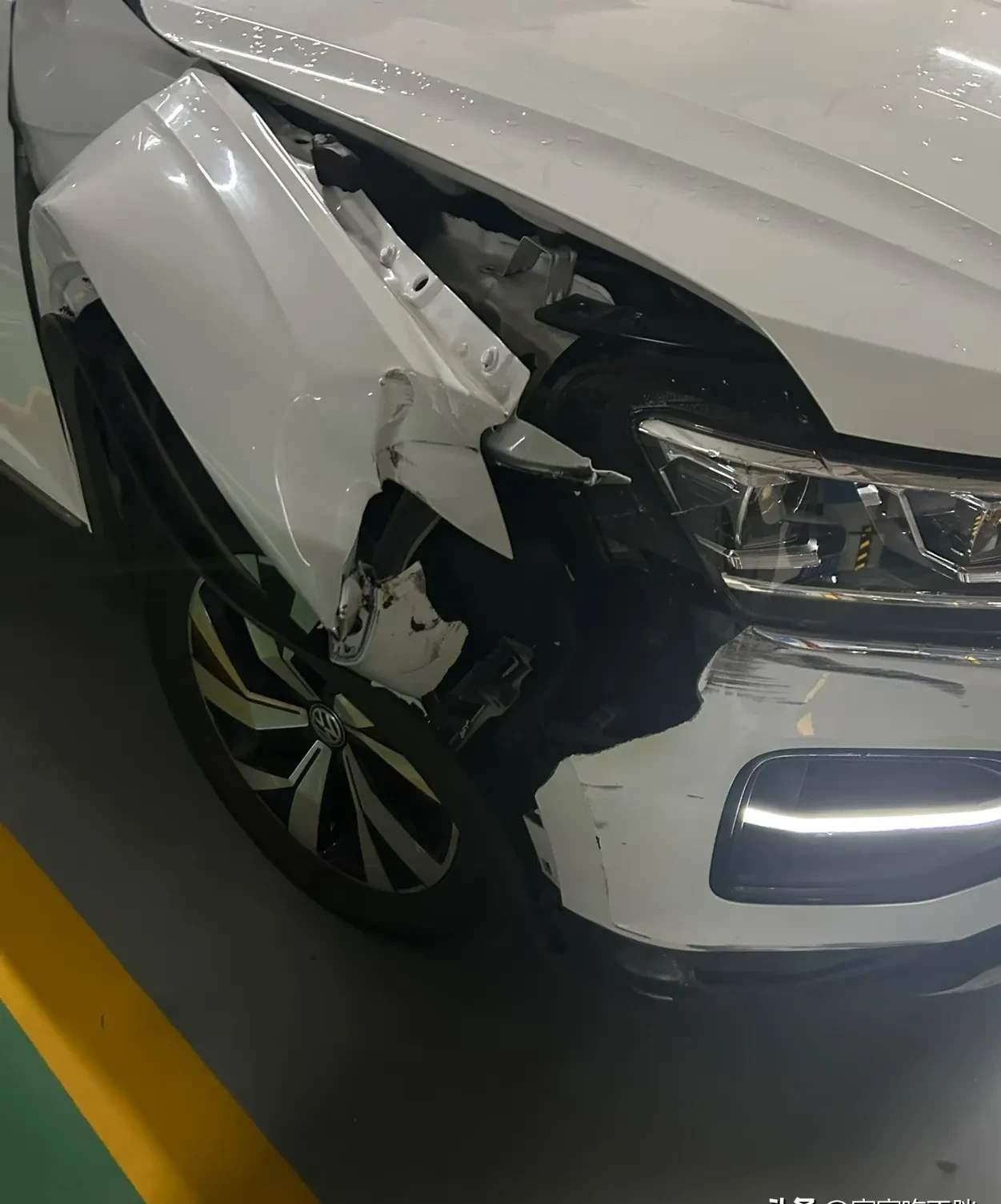 被撞到说不出话