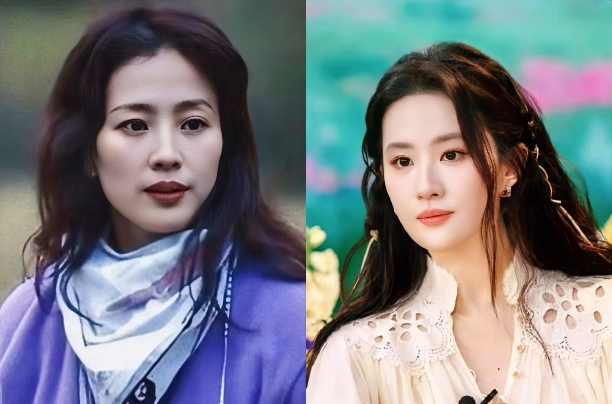 终于知道,刘亦菲为什么没有她妈妈漂亮了