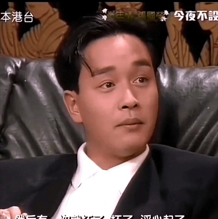 有什么说什么  我记得这个节目林青霞王祖贤都上过