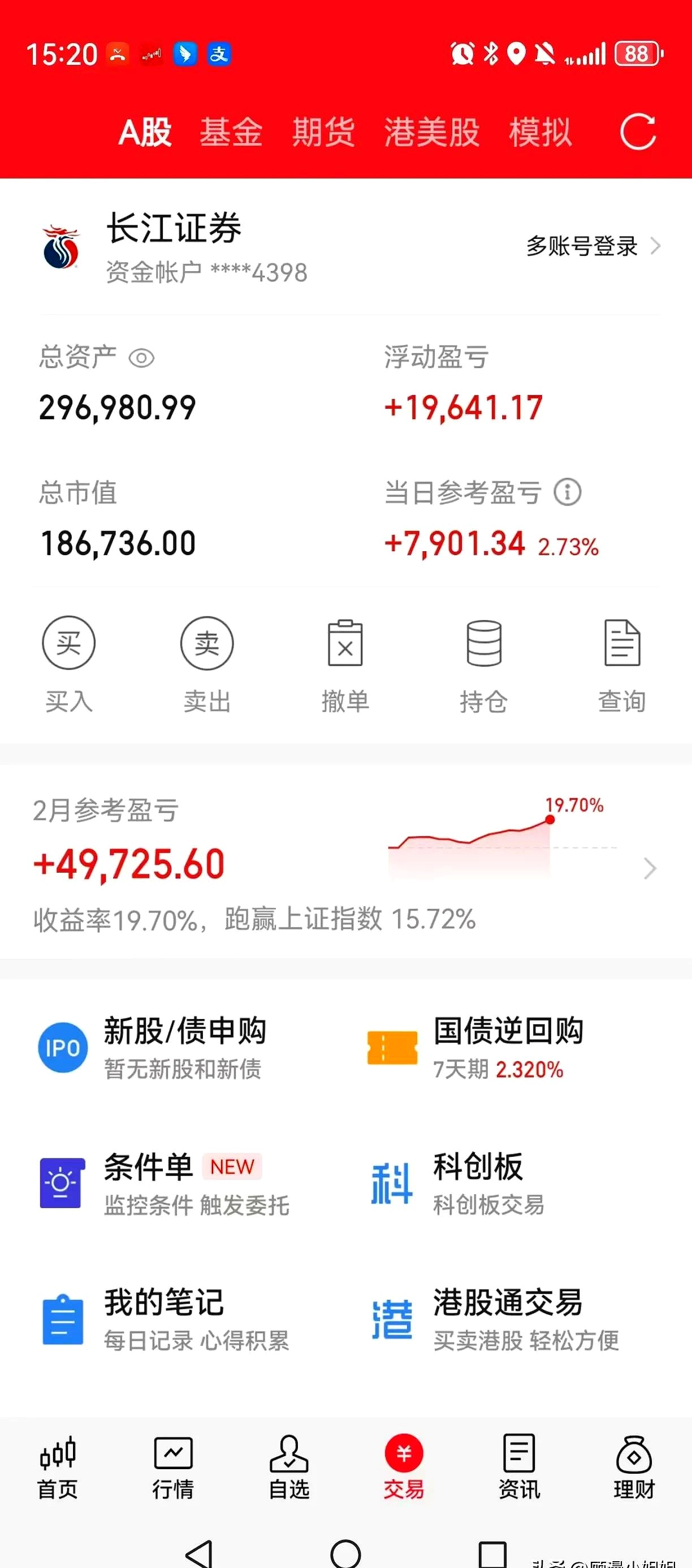 5000炒股一年最多挣多少