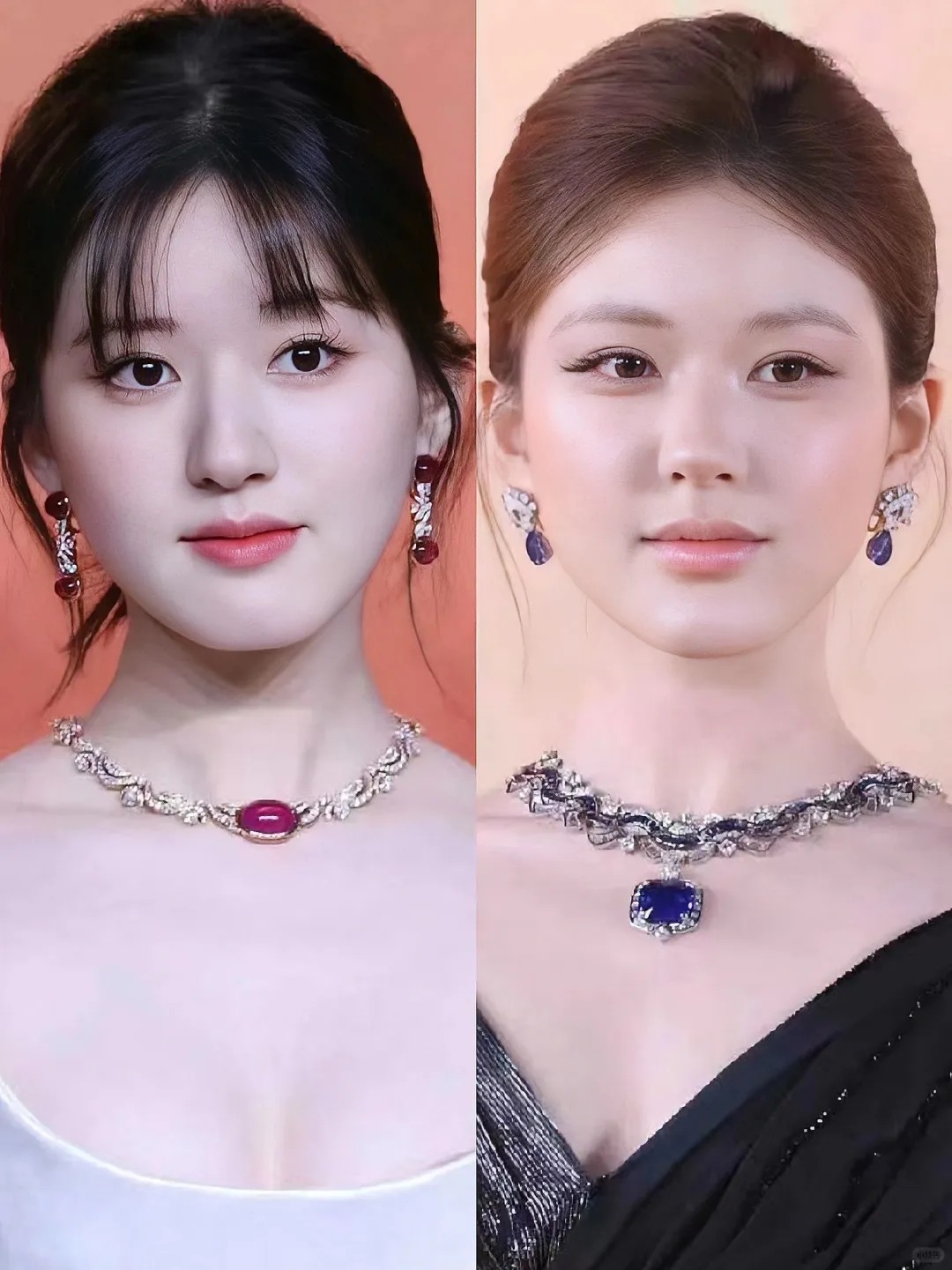 赵露思红毯造型好直观