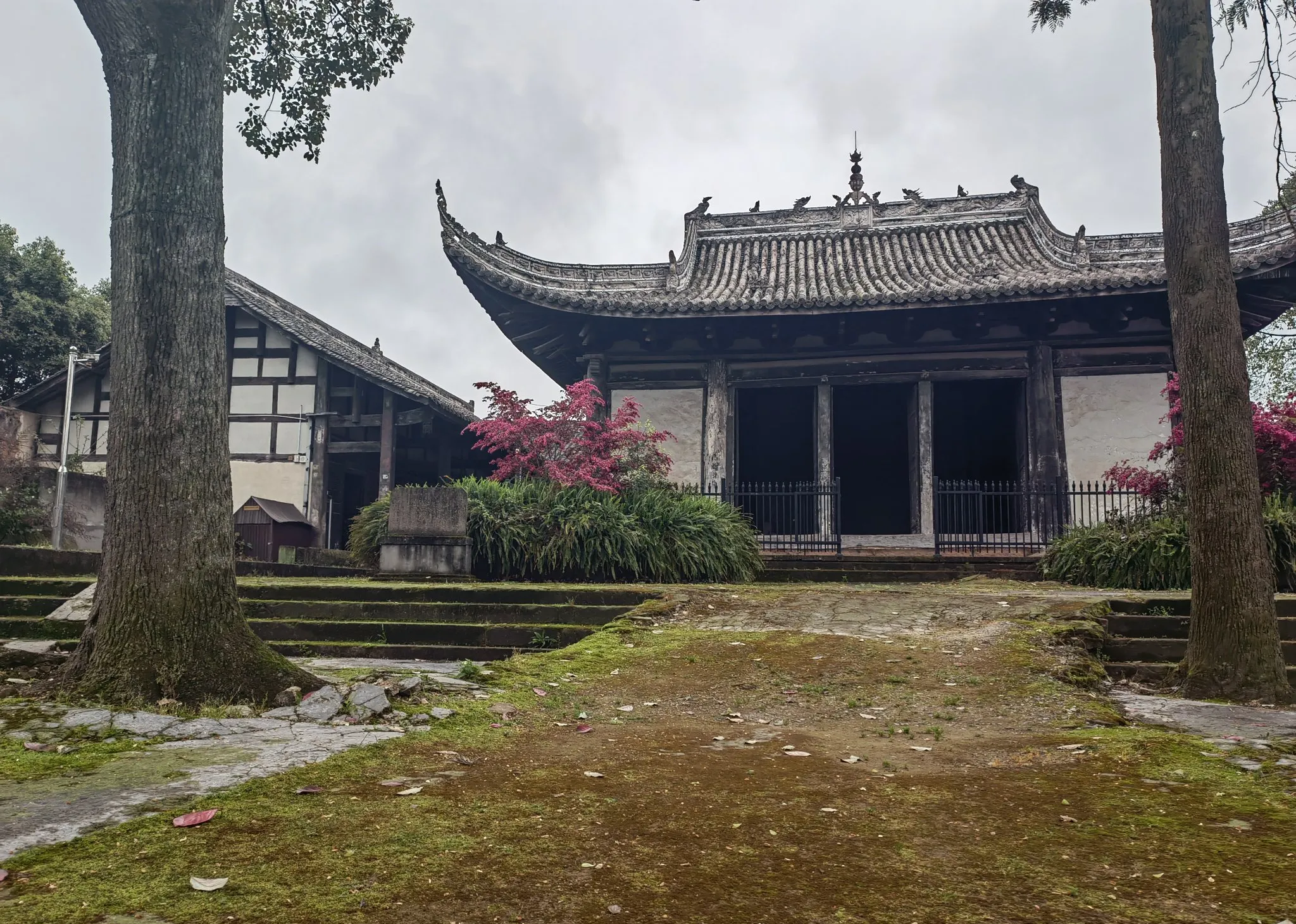 ,最终到了仁寿县禾加镇楠林村的一个非常冷门的甘泉寺