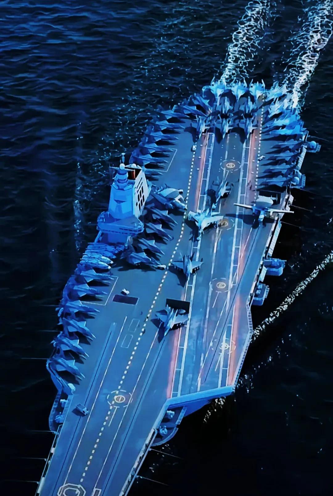 东方大国10万吨航母,核动力全球最强!