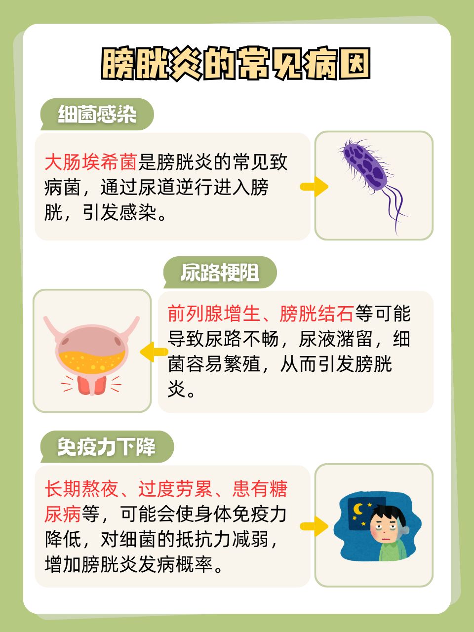 膀胱炎饮食禁忌