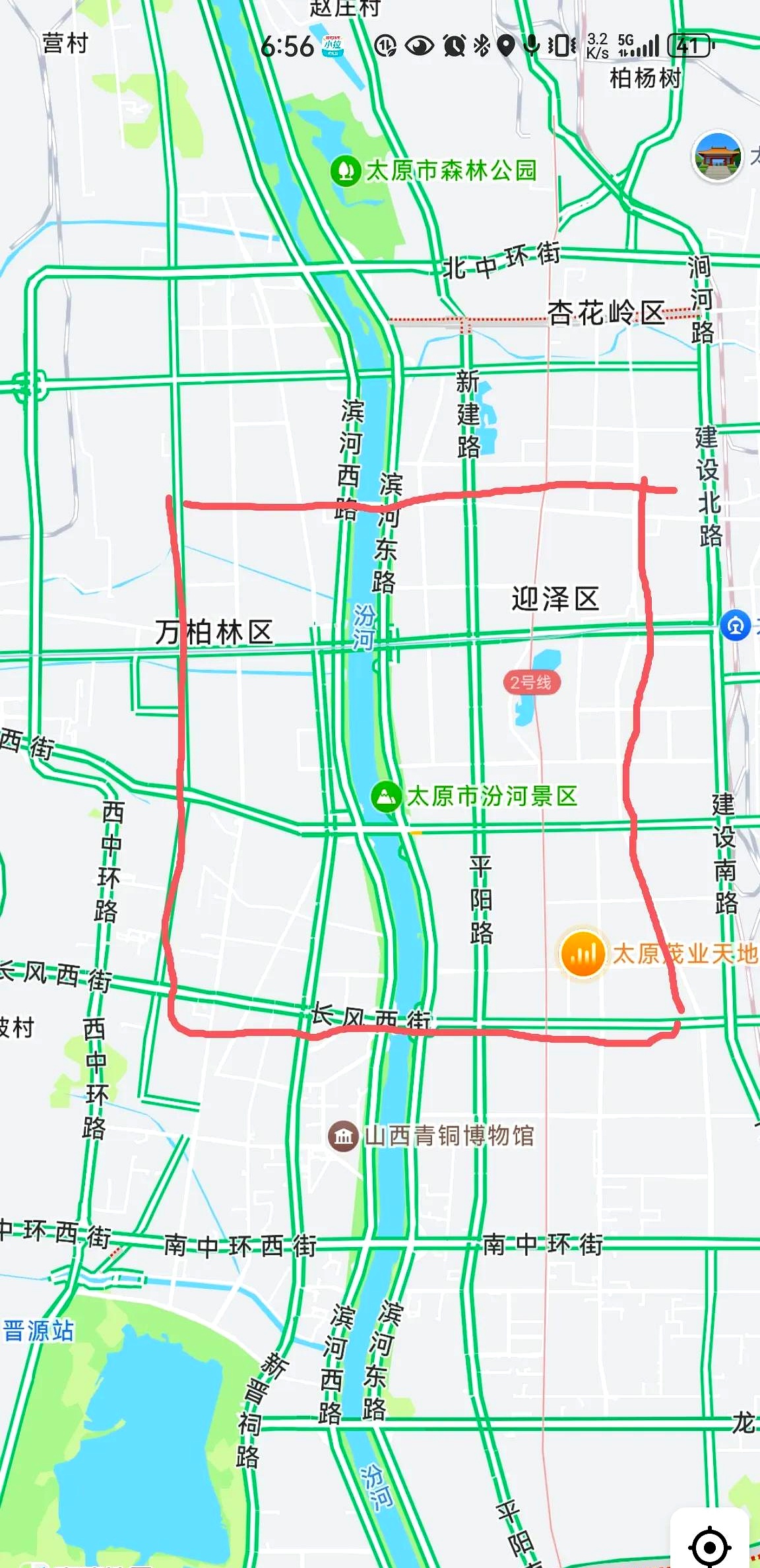 太原市有个中环,现在也有了外环高速,二环高速也通车了,但唯独没有