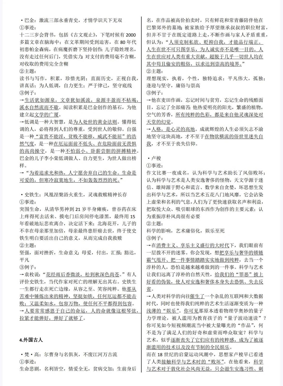 高中语文必修四作文(高中语文必修作文历史人物)  第1张 高中语文必修四作文(高中语文必修作文历史人物)  第1张