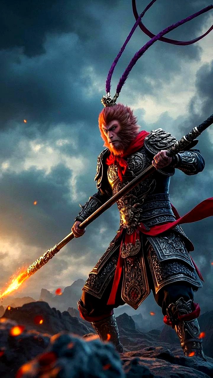 看看这些ai生成的齐天大圣的图片,多么的精彩,多么的令人感慨啊